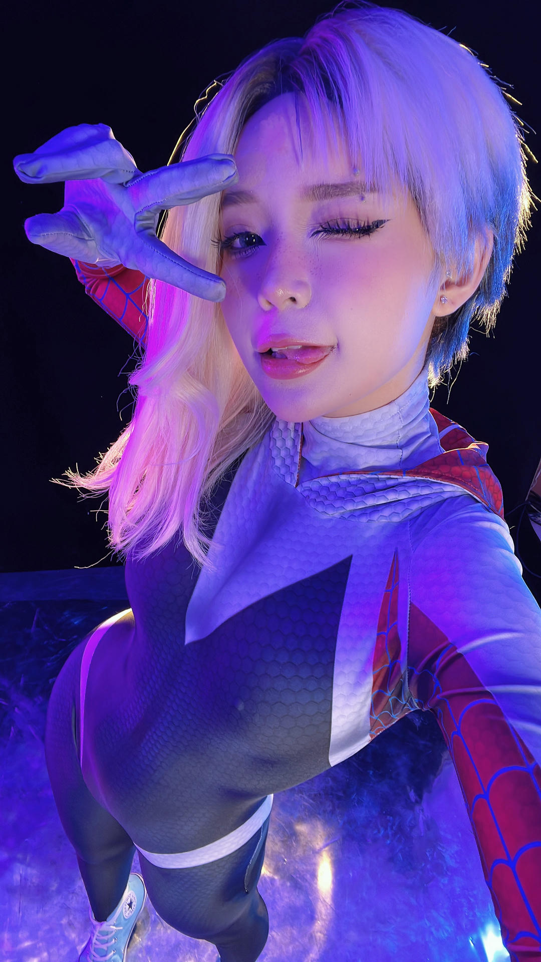 越南coser-Umeko J NO.053 Spider Gwen [149P+1V／1.27GB]_第6集