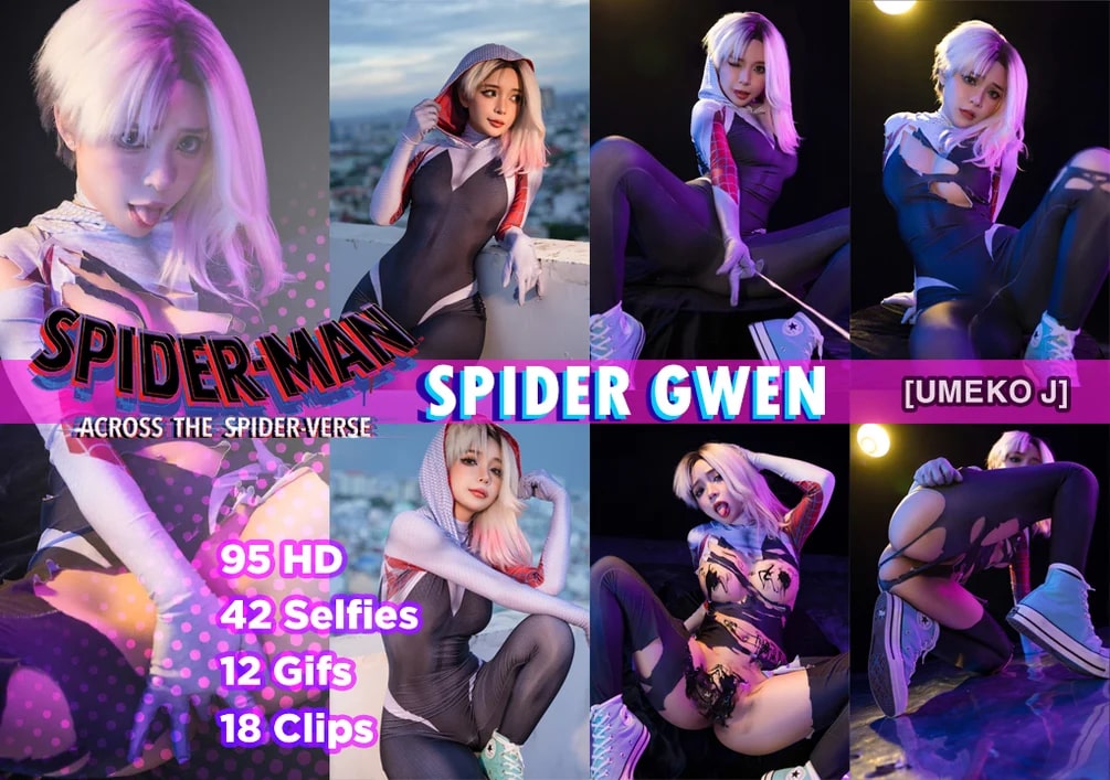 越南coser-Umeko J NO.053 Spider Gwen [149P+1V／1.27GB]_第7集