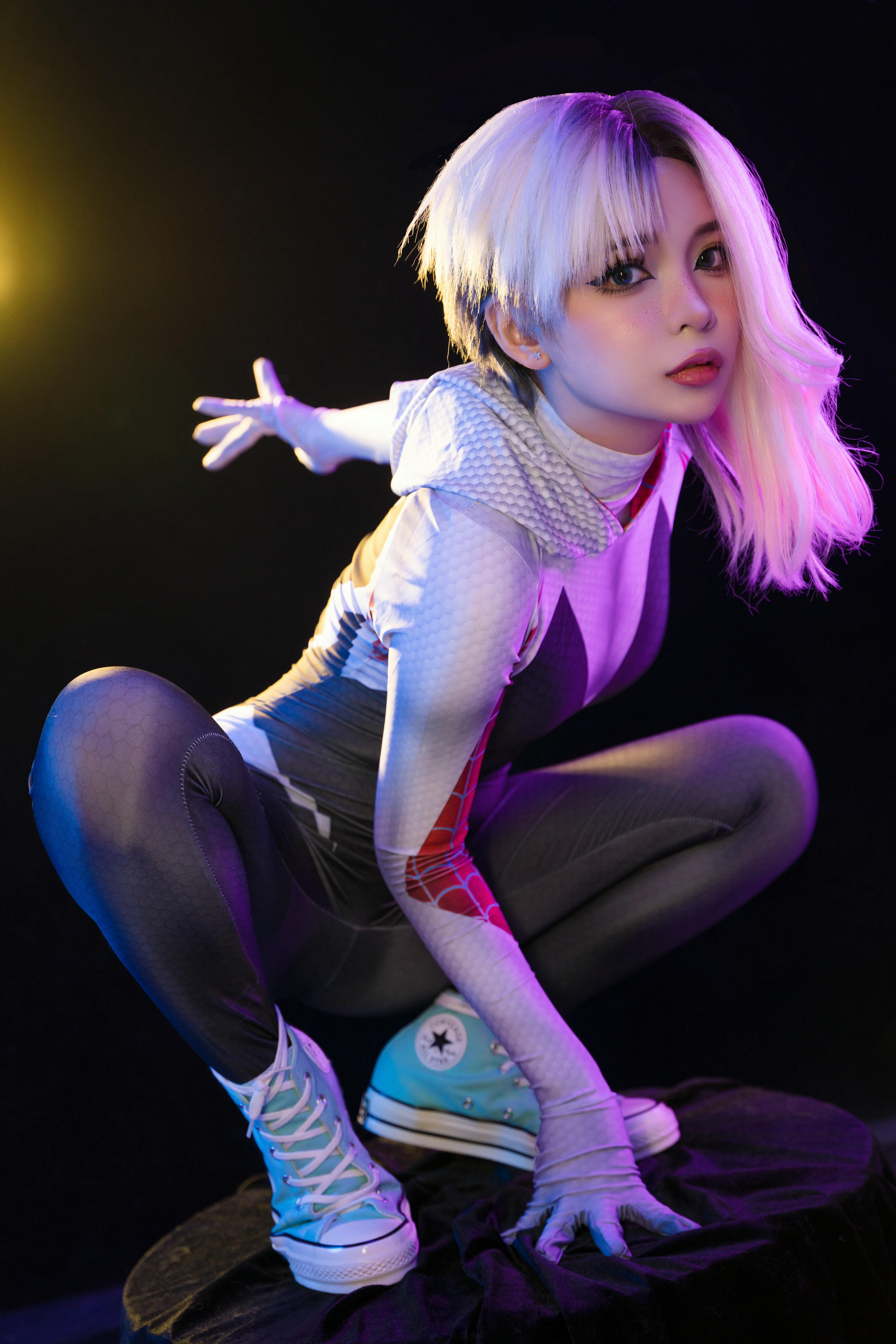 越南coser-Umeko J NO.053 Spider Gwen [149P+1V／1.27GB]_第2集