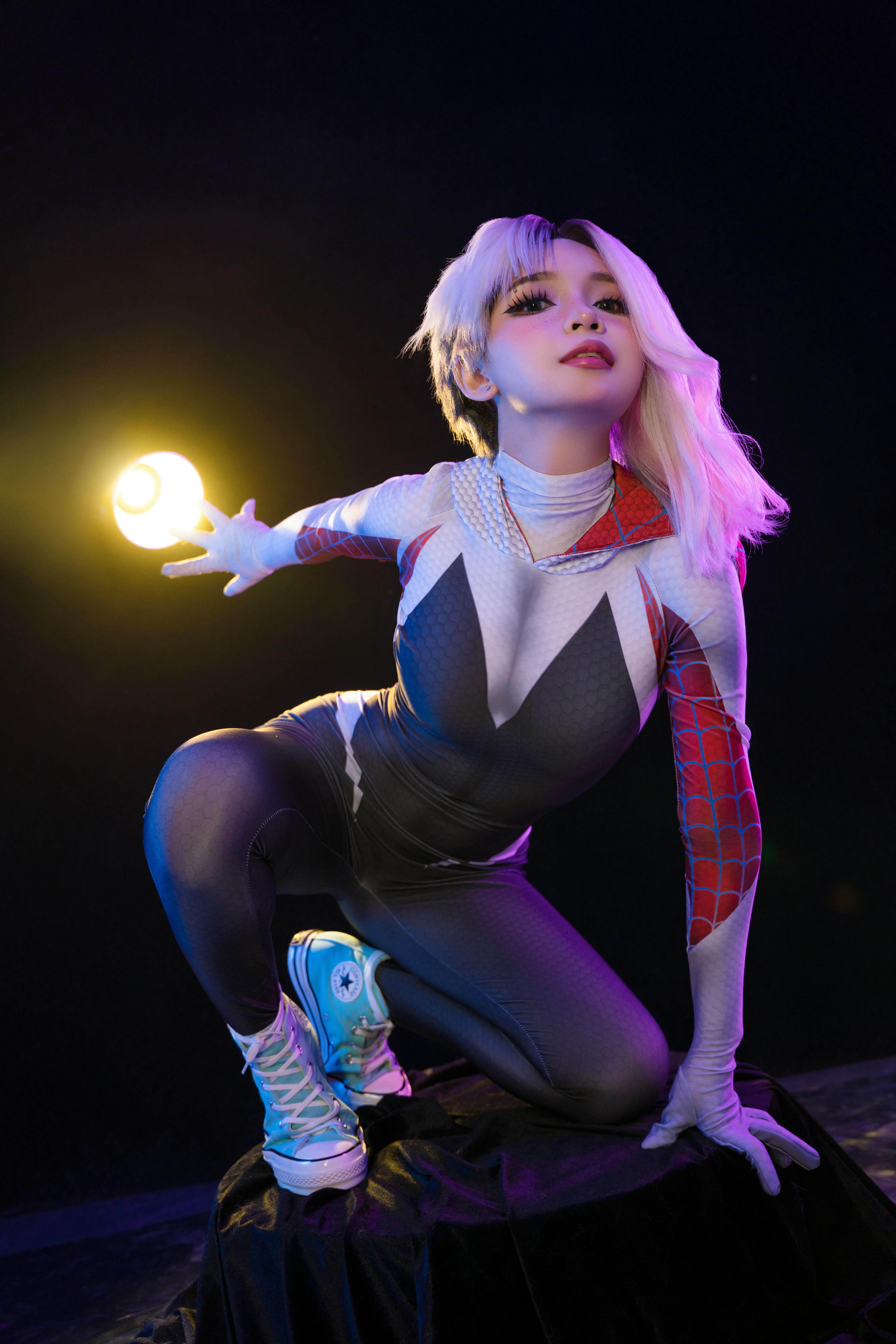 越南coser-Umeko J NO.053 Spider Gwen [149P+1V／1.27GB]_第2集
