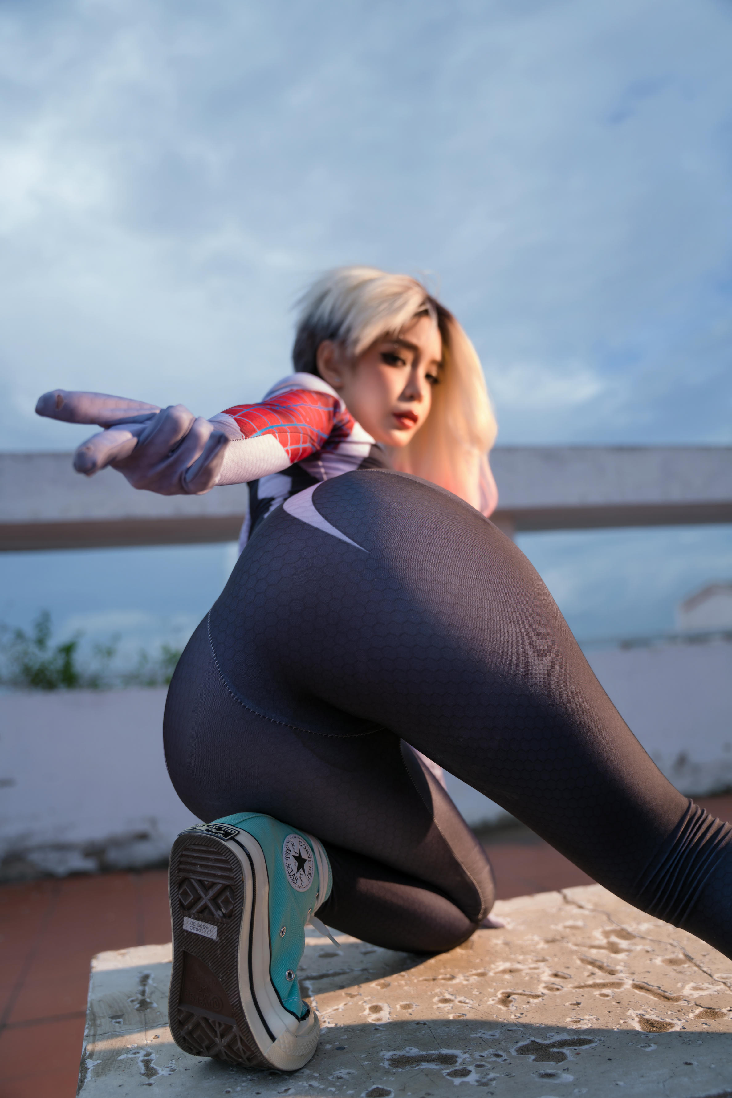 越南coser-Umeko J NO.053 Spider Gwen [149P+1V／1.27GB]_第1集