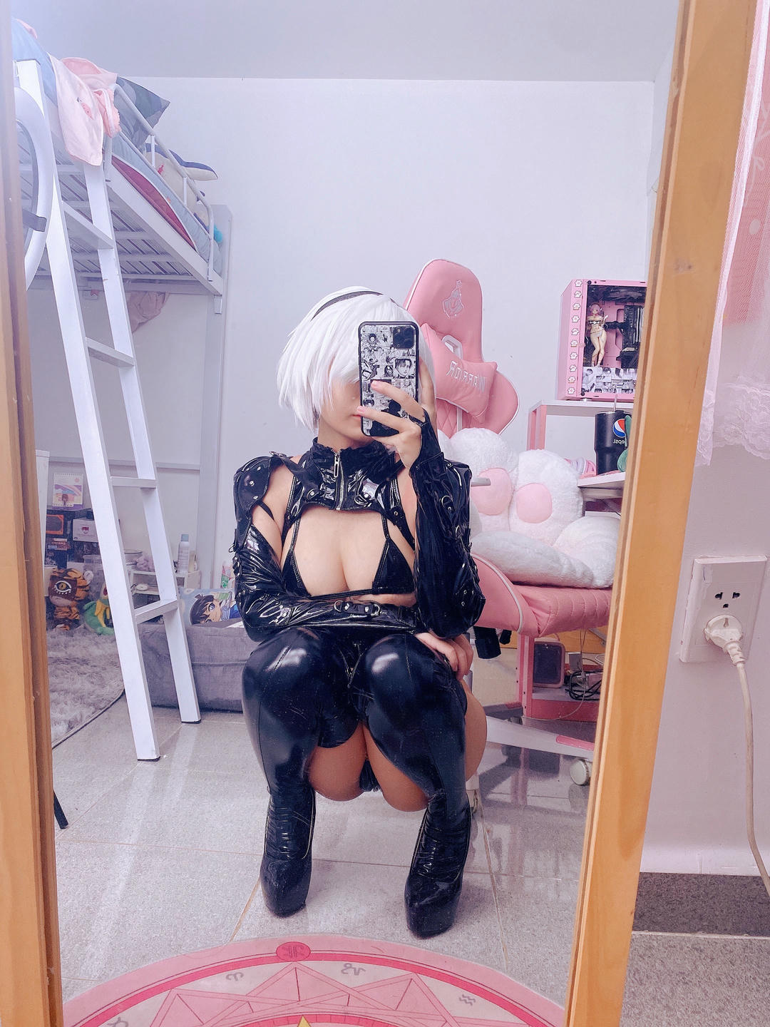 越南coser-Umeko J NO.054 2B Latex NierAutomata [196P28G 1.35GB]-Pic_第6集