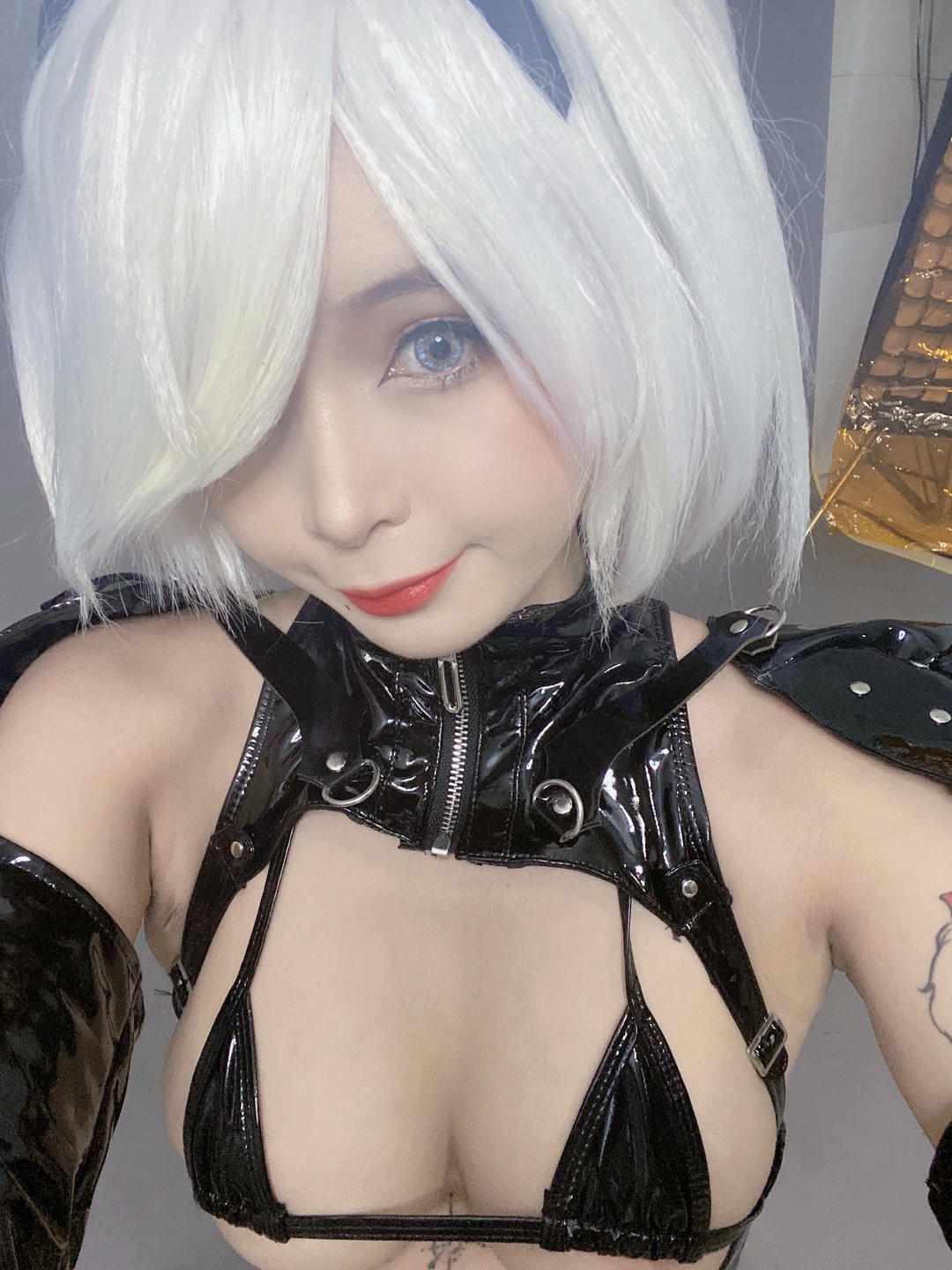 越南coser-Umeko J NO.054 2B Latex NierAutomata [196P28G 1.35GB]-Pic_第7集