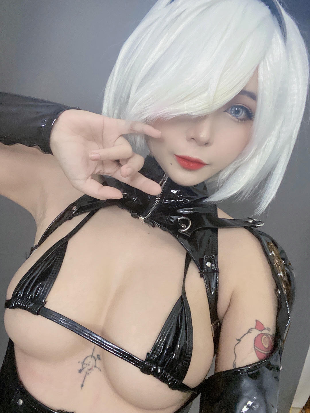 越南coser-Umeko J NO.054 2B Latex NierAutomata [196P28G 1.35GB]-Pic_第10集
