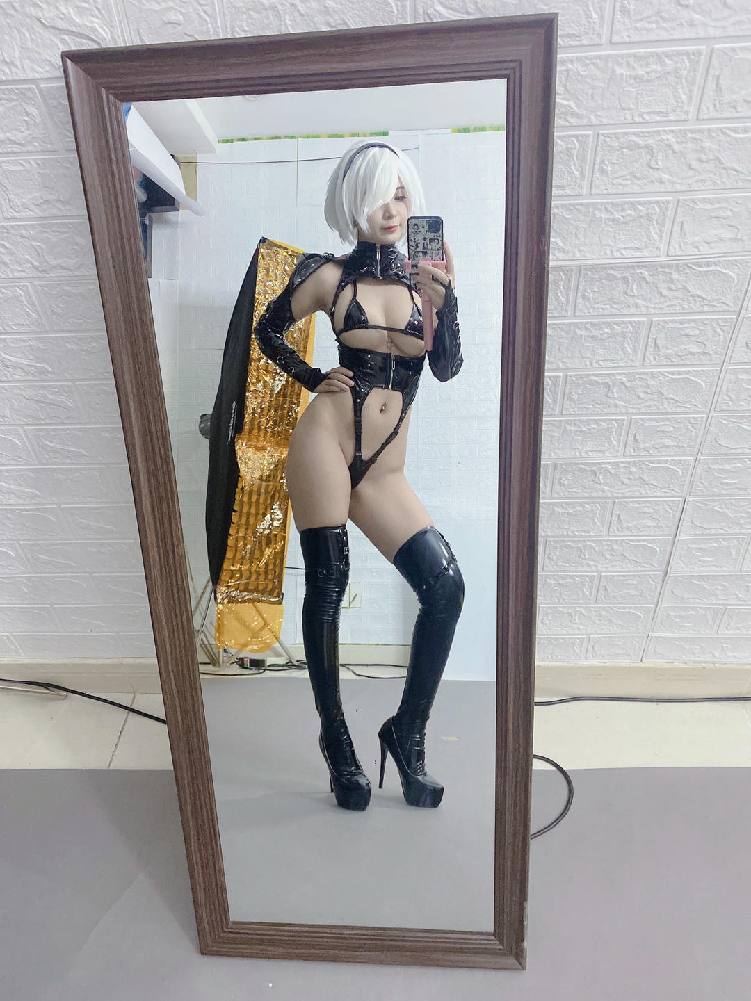 越南coser-Umeko J NO.054 2B Latex NierAutomata [196P28G 1.35GB]-Pic_第10集