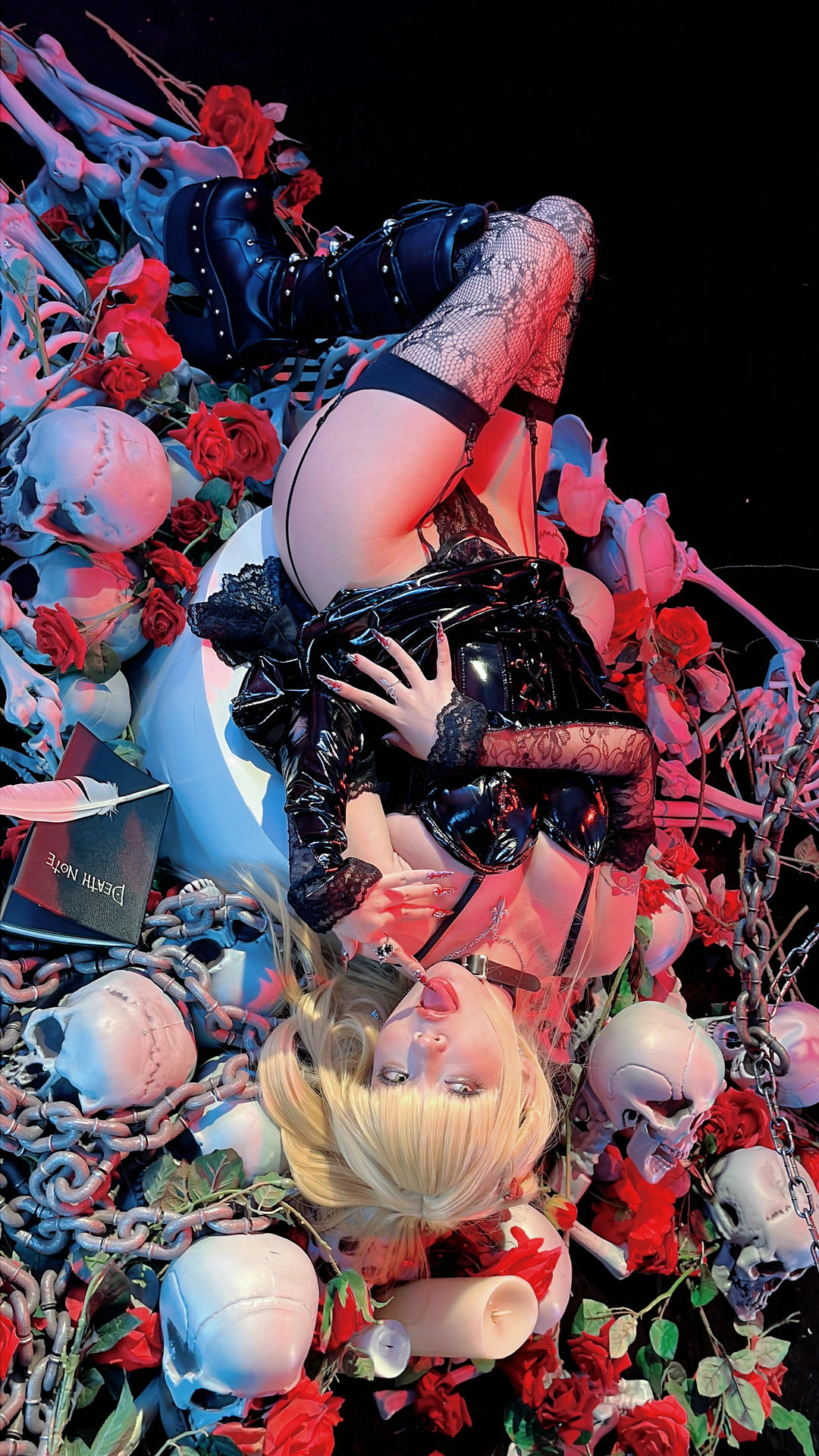 越南coser-Umeko J NO.062 Amane Misa x Death NOte [138P+8V／1.68GB]-Selfies_第1集