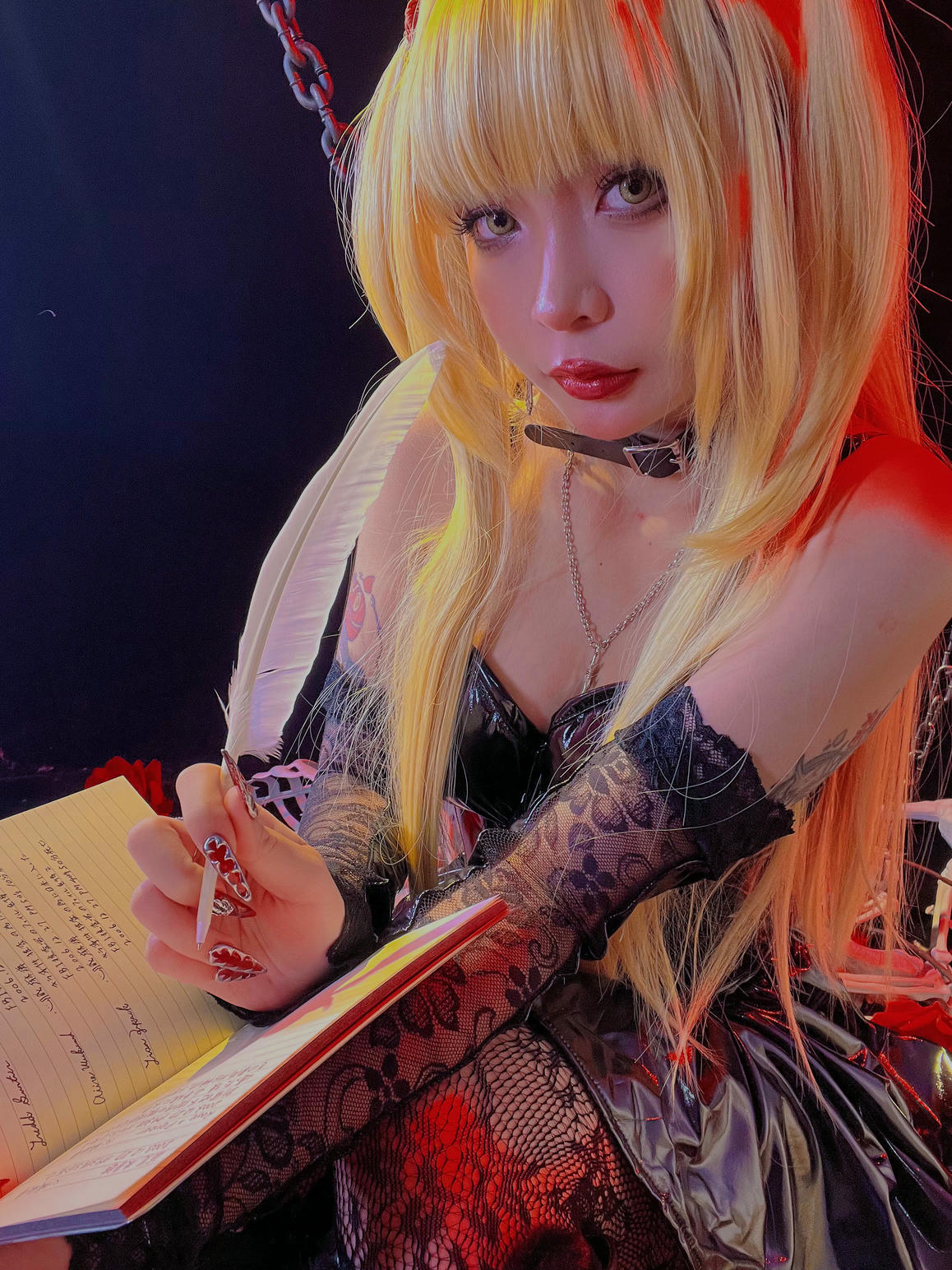 越南coser-Umeko J NO.062 Amane Misa x Death NOte [138P+8V／1.68GB]-Selfies_第1集