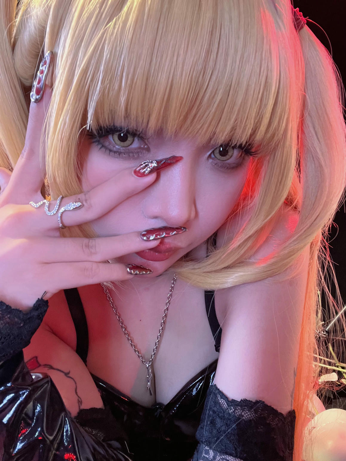 越南coser-Umeko J NO.062 Amane Misa x Death NOte [138P+8V／1.68GB]-Selfies_第1集