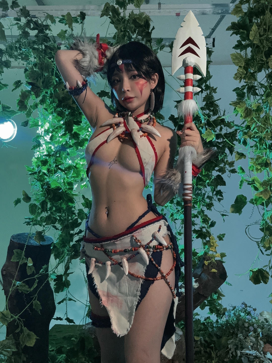 越南coser-Umeko J NO.069 Princess Mononoke[109P-691.3M]_第6集