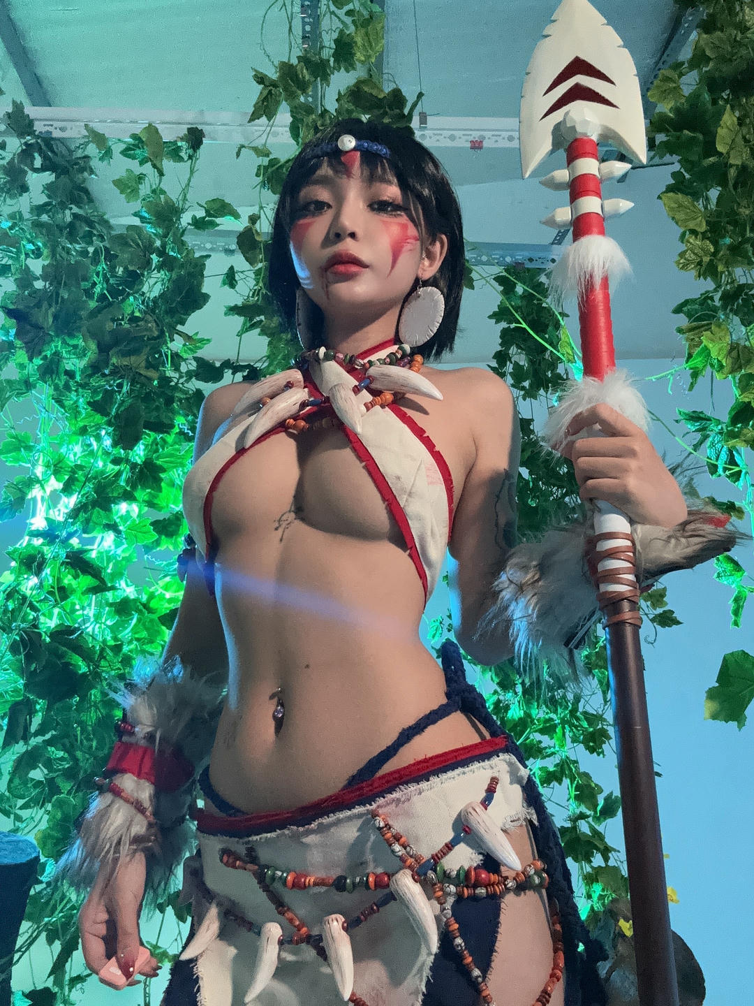 越南coser-Umeko J NO.069 Princess Mononoke[109P-691.3M]_第6集