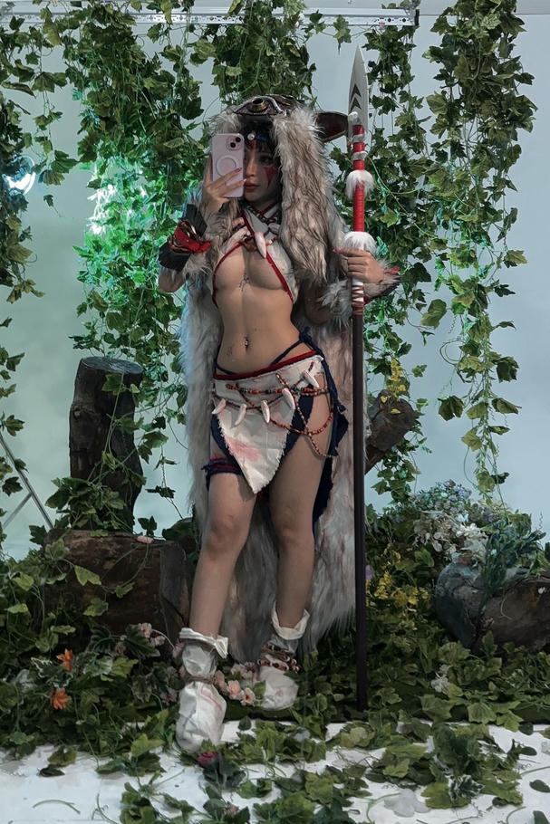 越南coser-Umeko J NO.069 Princess Mononoke[109P-691.3M]_第6集
