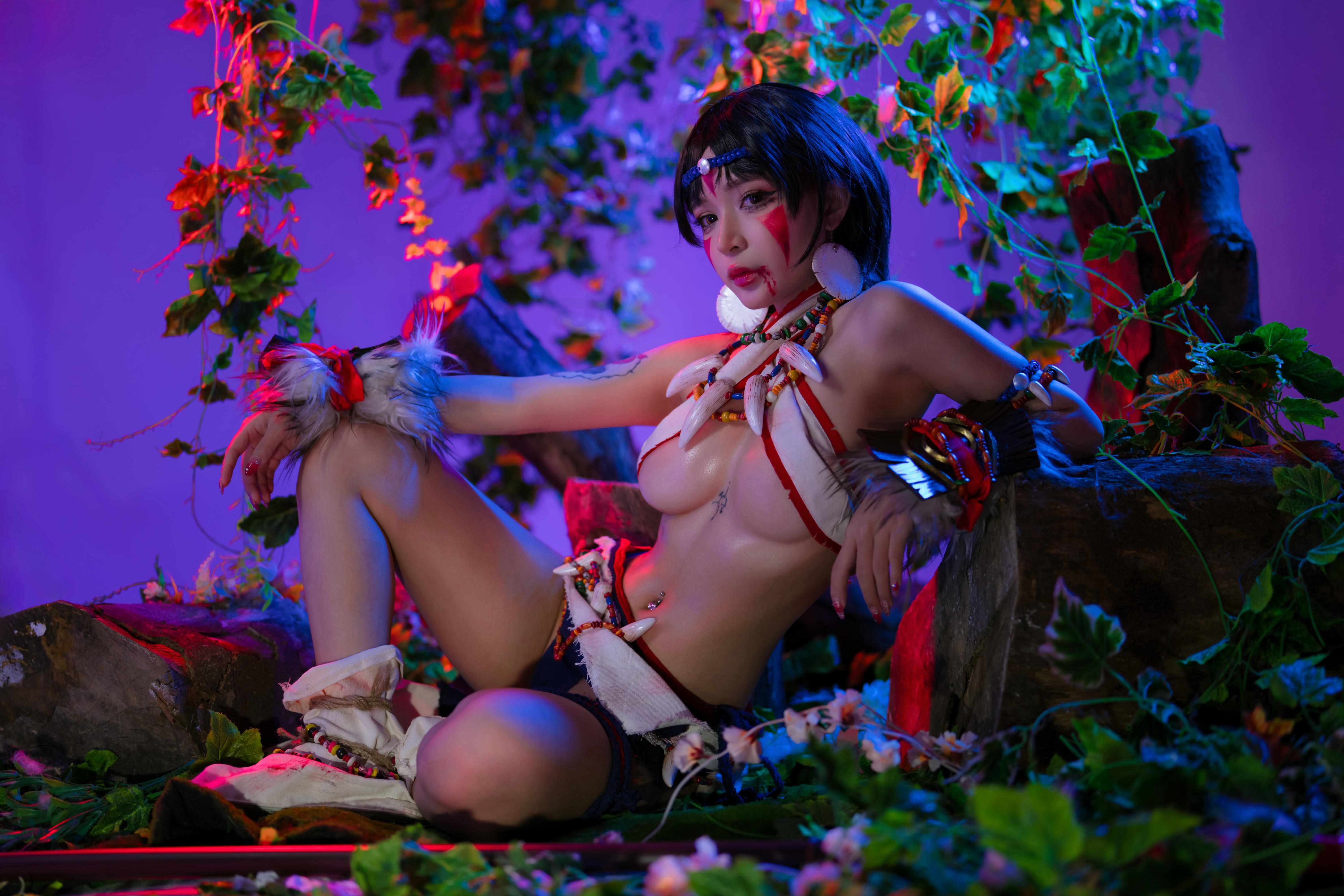 越南coser-Umeko J NO.069 Princess Mononoke[109P-691.3M]_第2集