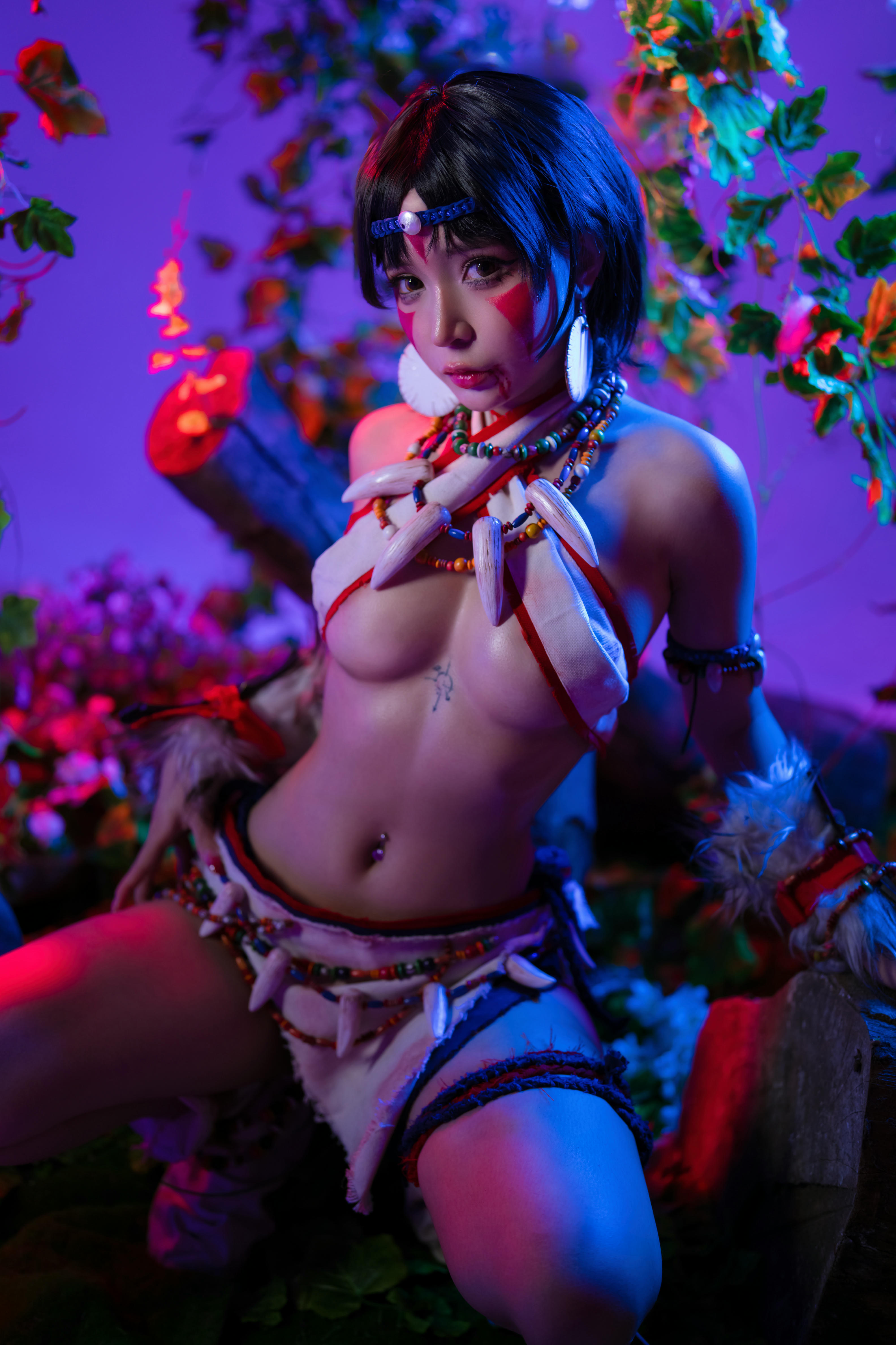 越南coser-Umeko J NO.069 Princess Mononoke[109P-691.3M]_第2集