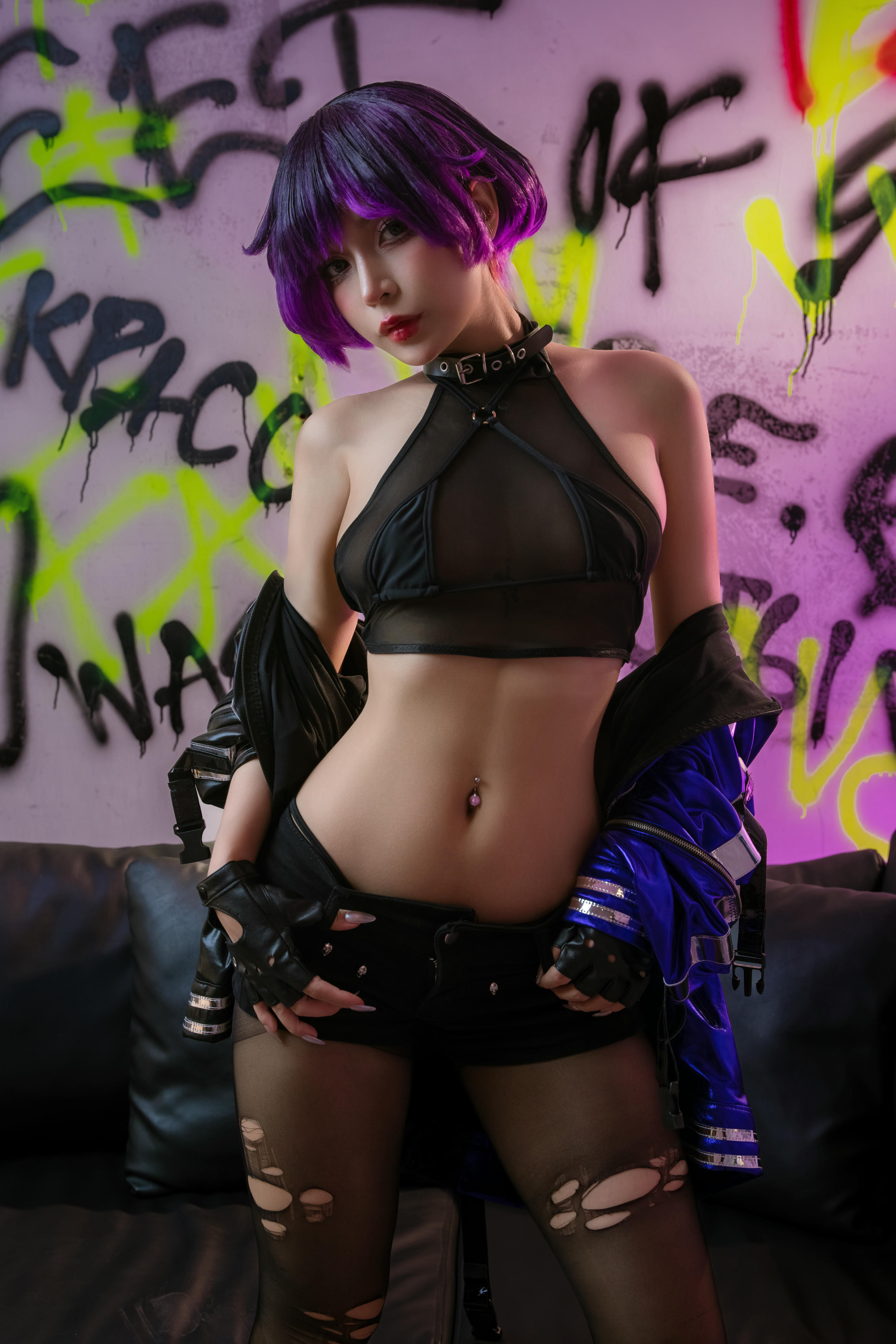 越南coser-Umeko J NO.070 Reina Mishima [119P+12V／1.06GB]_第1集