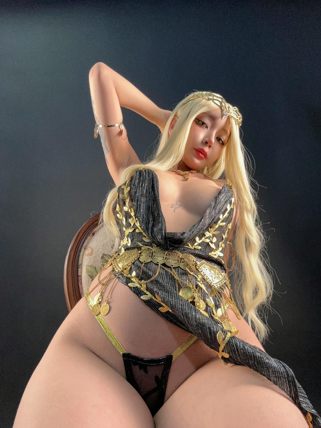 越南coser-Umeko J NO.076 Queen Marika the Eternal Elden Ring[142P-11V-1.56G]_第6集