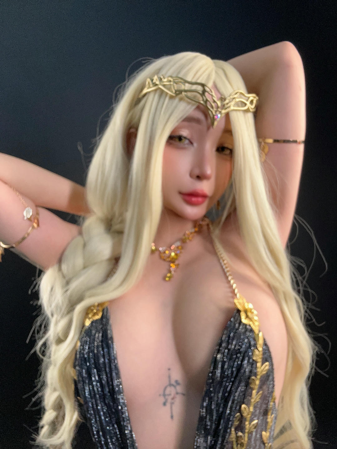 越南coser-Umeko J NO.076 Queen Marika the Eternal Elden Ring[142P-11V-1.56G]_第7集