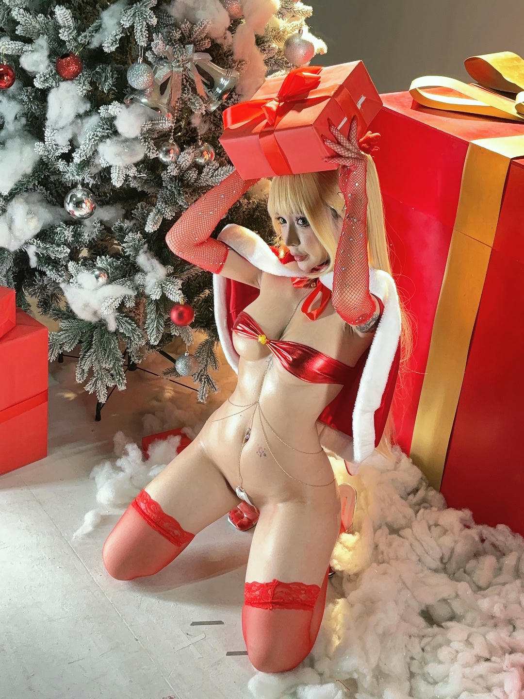 越南coser-Umeko J NO.078 Marie Rose Xmas [128P11V 1.36GB]_第6集