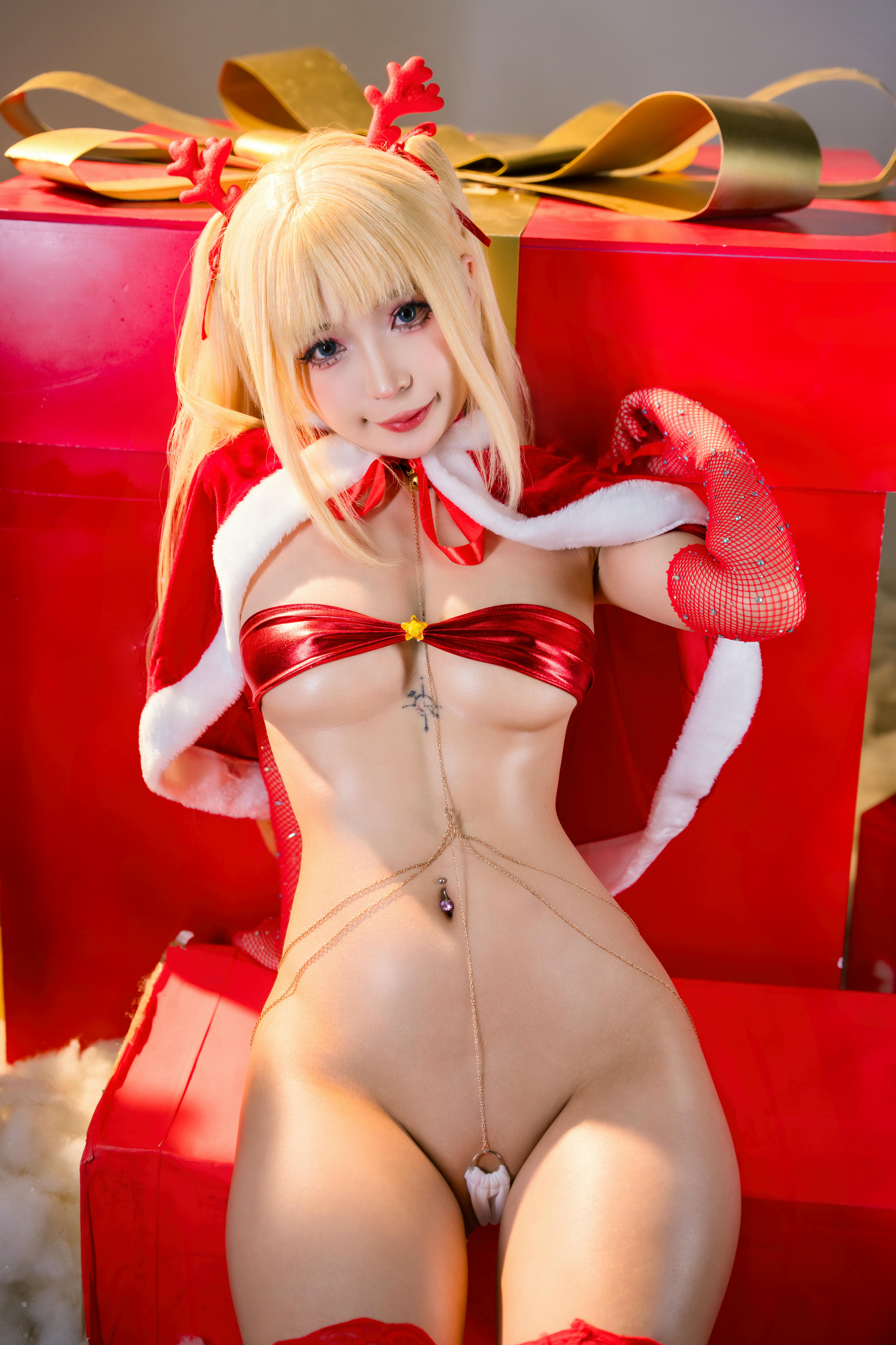 越南coser-Umeko J NO.078 Marie Rose Xmas [128P11V 1.36GB]_第2集