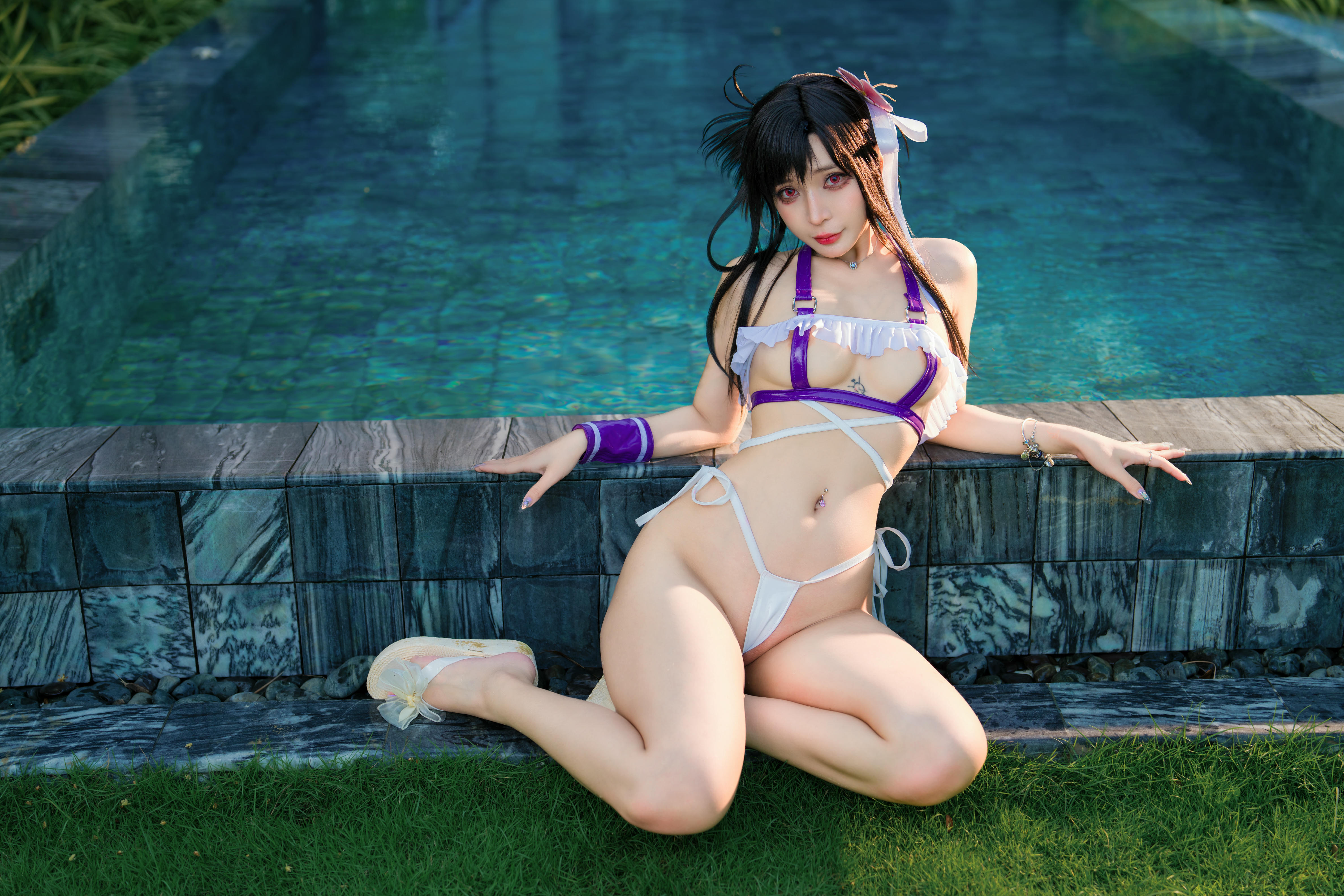 越南coser-Umeko J NO.079 Tifa Lockhart Swimsuit Final Fantasy[113P+14V／2.31GB]_第2集