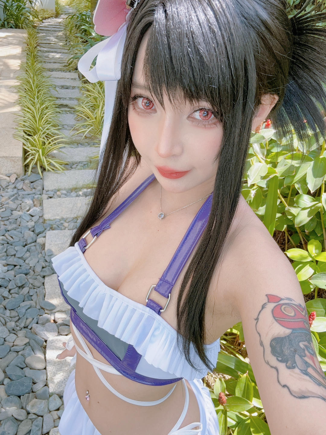 越南coser-Umeko J NO.079 Tifa Lockhart Swimsuit Final Fantasy[113P+14V／2.31GB]_第5集