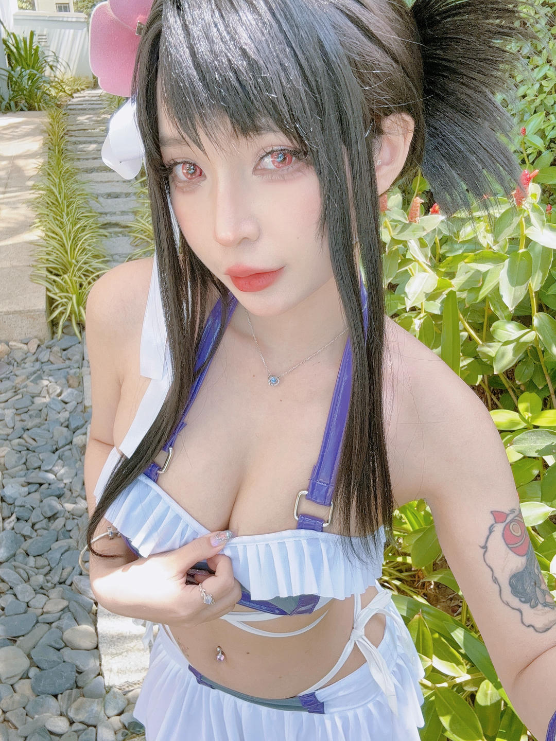 越南coser-Umeko J NO.079 Tifa Lockhart Swimsuit Final Fantasy[113P+14V／2.31GB]_第5集