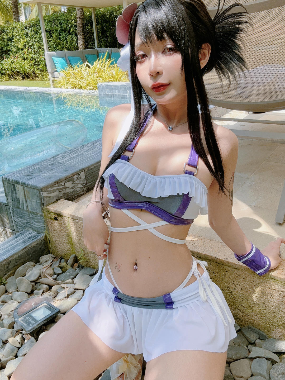 越南coser-Umeko J NO.079 Tifa Lockhart Swimsuit Final Fantasy[113P+14V／2.31GB]_第5集
