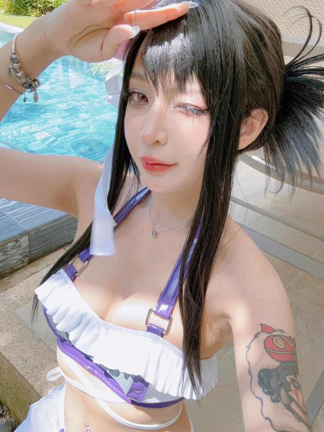 越南coser-Umeko J NO.079 Tifa Lockhart Swimsuit Final Fantasy[113P+14V／2.31GB]_第5集