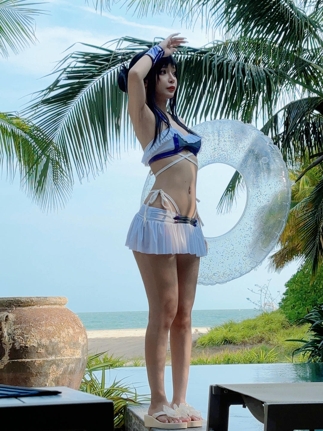 越南coser-Umeko J NO.079 Tifa Lockhart Swimsuit Final Fantasy[113P+14V／2.31GB]_第5集