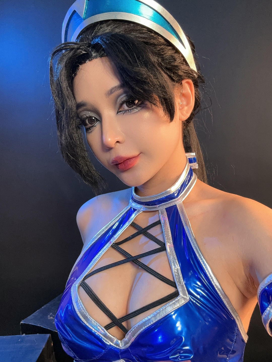 越南coser-Umeko J NO.080 cosplay Kitana Mortal Kombat [118P9V 2.54GB]-Pic_第5集