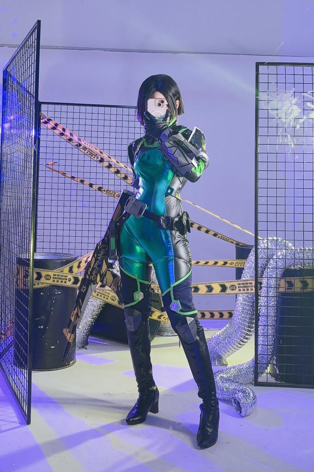 越南coser-Umeko J NO.081 cosplay Viper Valorant [133P10V 2.67GB]-Pic_第5集