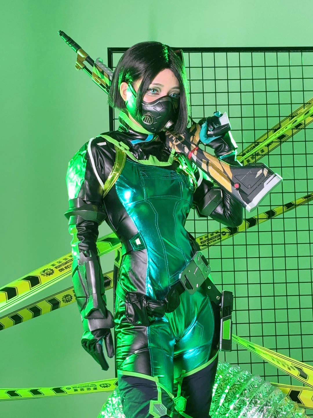 越南coser-Umeko J NO.081 cosplay Viper Valorant [133P10V 2.67GB]-Pic_第5集