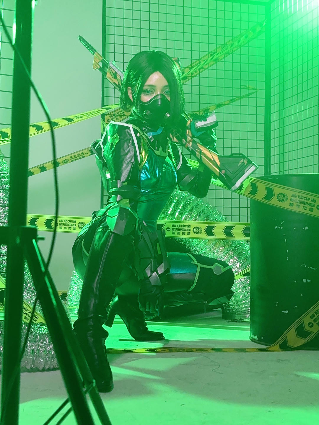 越南coser-Umeko J NO.081 cosplay Viper Valorant [133P10V 2.67GB]-Pic_第5集