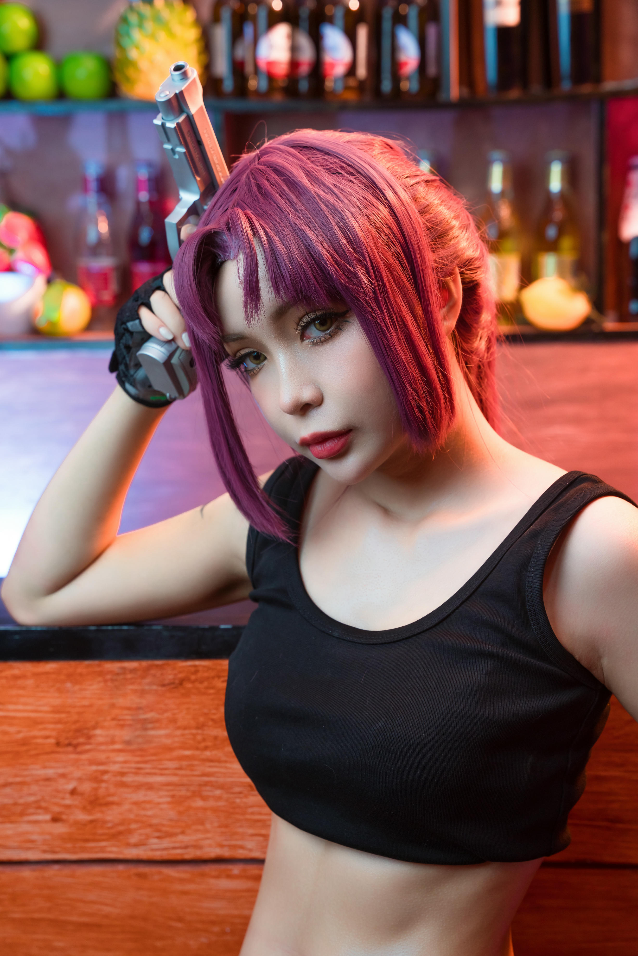 越南coser-Umeko J NO.082 Revy (Black Lagoon)[103P-10V-771.9M]_第1集