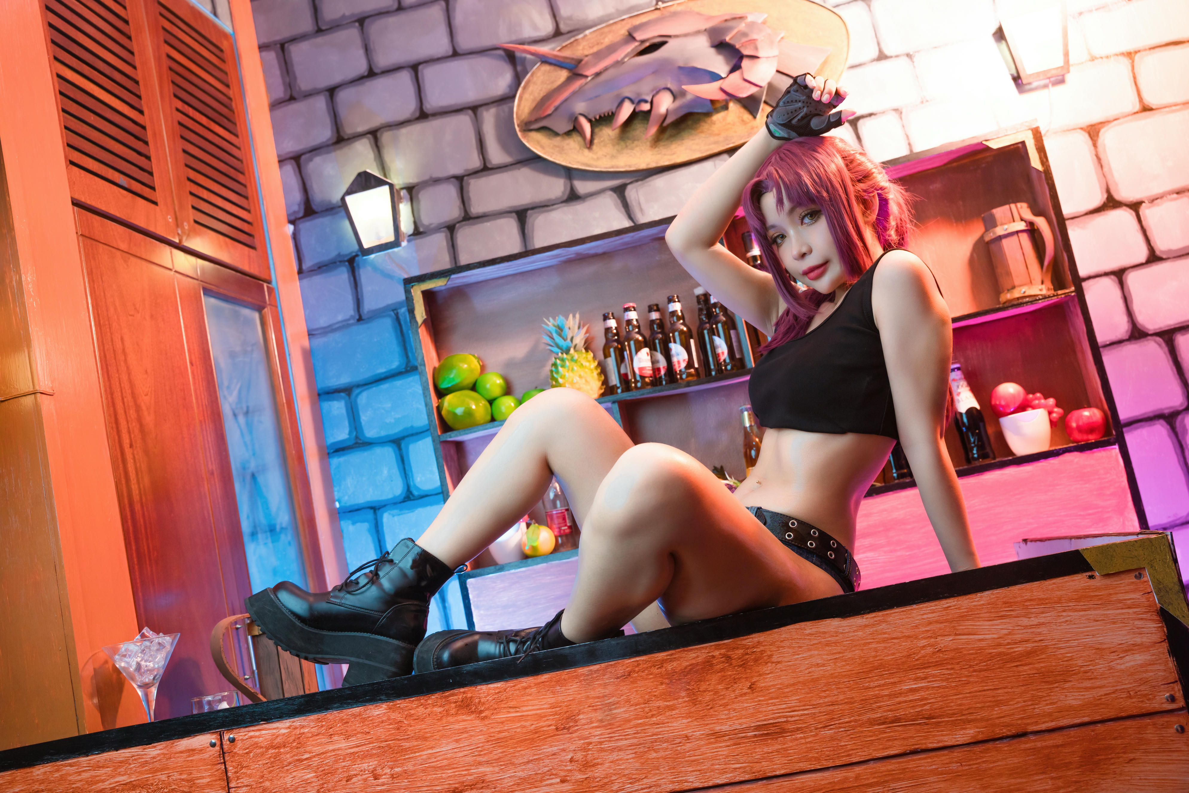 越南coser-Umeko J NO.082 Revy (Black Lagoon)[103P-10V-771.9M]_第2集