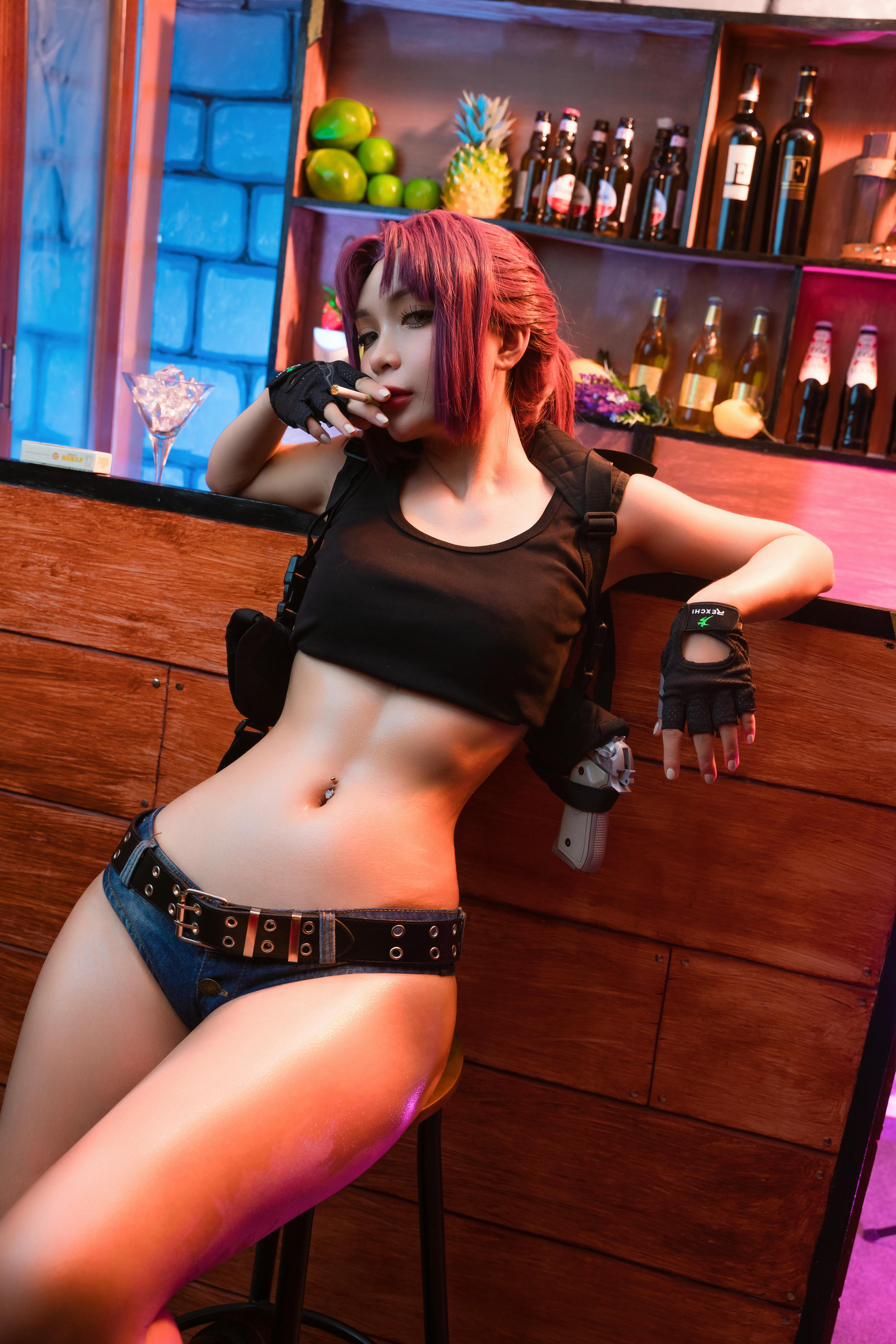 越南coser-Umeko J NO.082 Revy (Black Lagoon)[103P-10V-771.9M]_第1集
