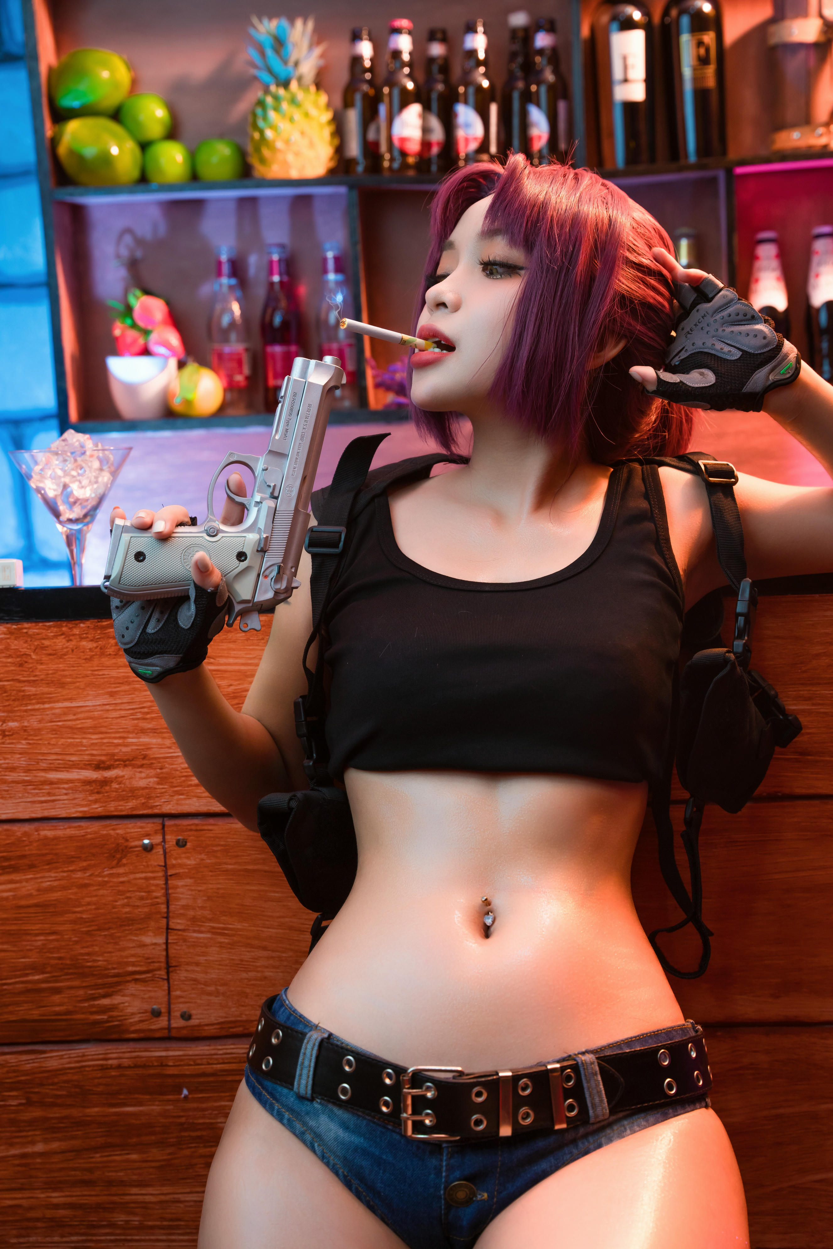 越南coser-Umeko J NO.082 Revy (Black Lagoon)[103P-10V-771.9M]_第1集