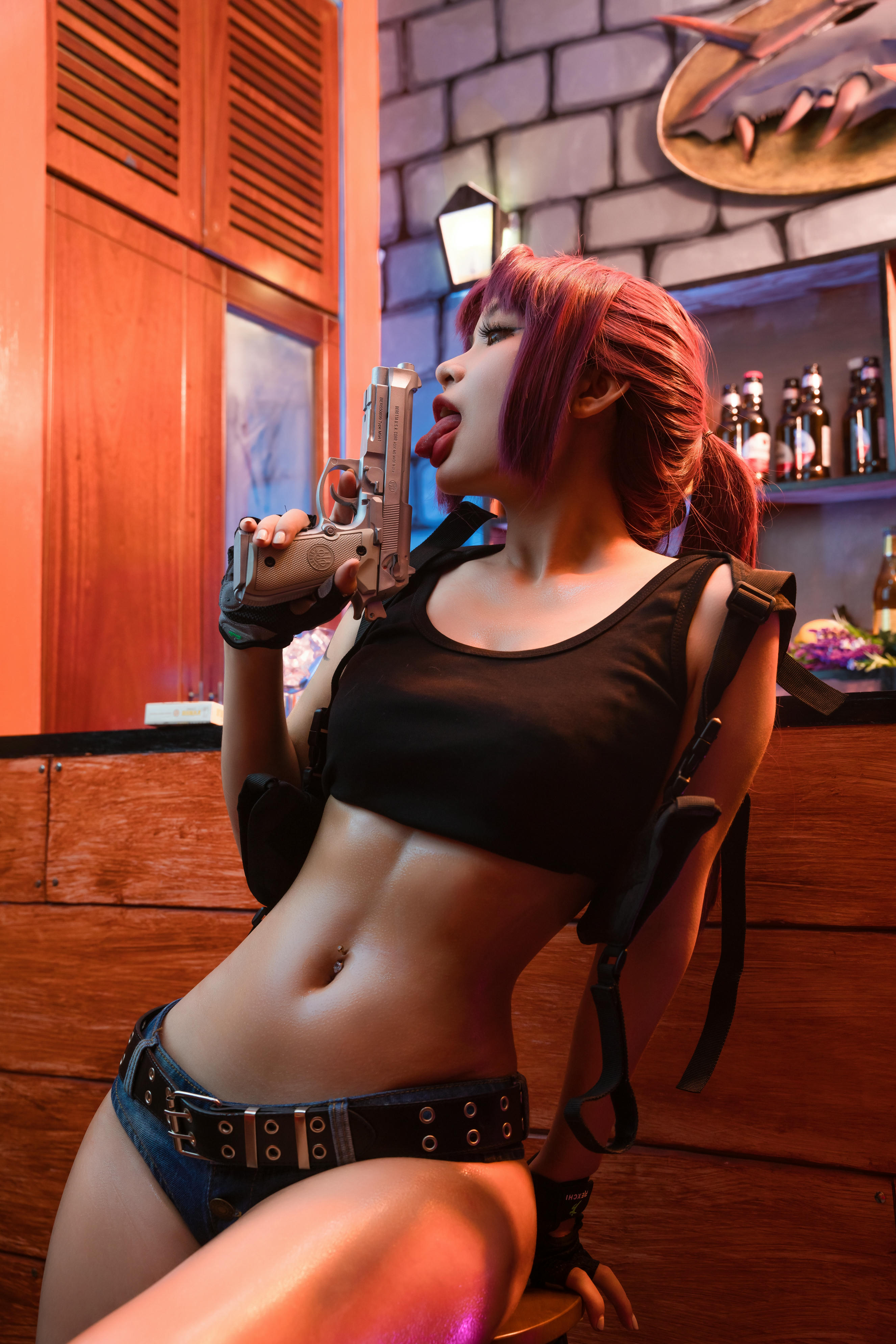 越南coser-Umeko J NO.082 Revy (Black Lagoon)[103P-10V-771.9M]_第1集