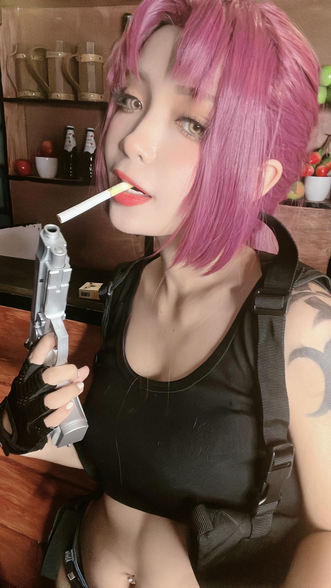 越南coser-Umeko J NO.082 Revy (Black Lagoon)[103P-10V-771.9M]_第4集