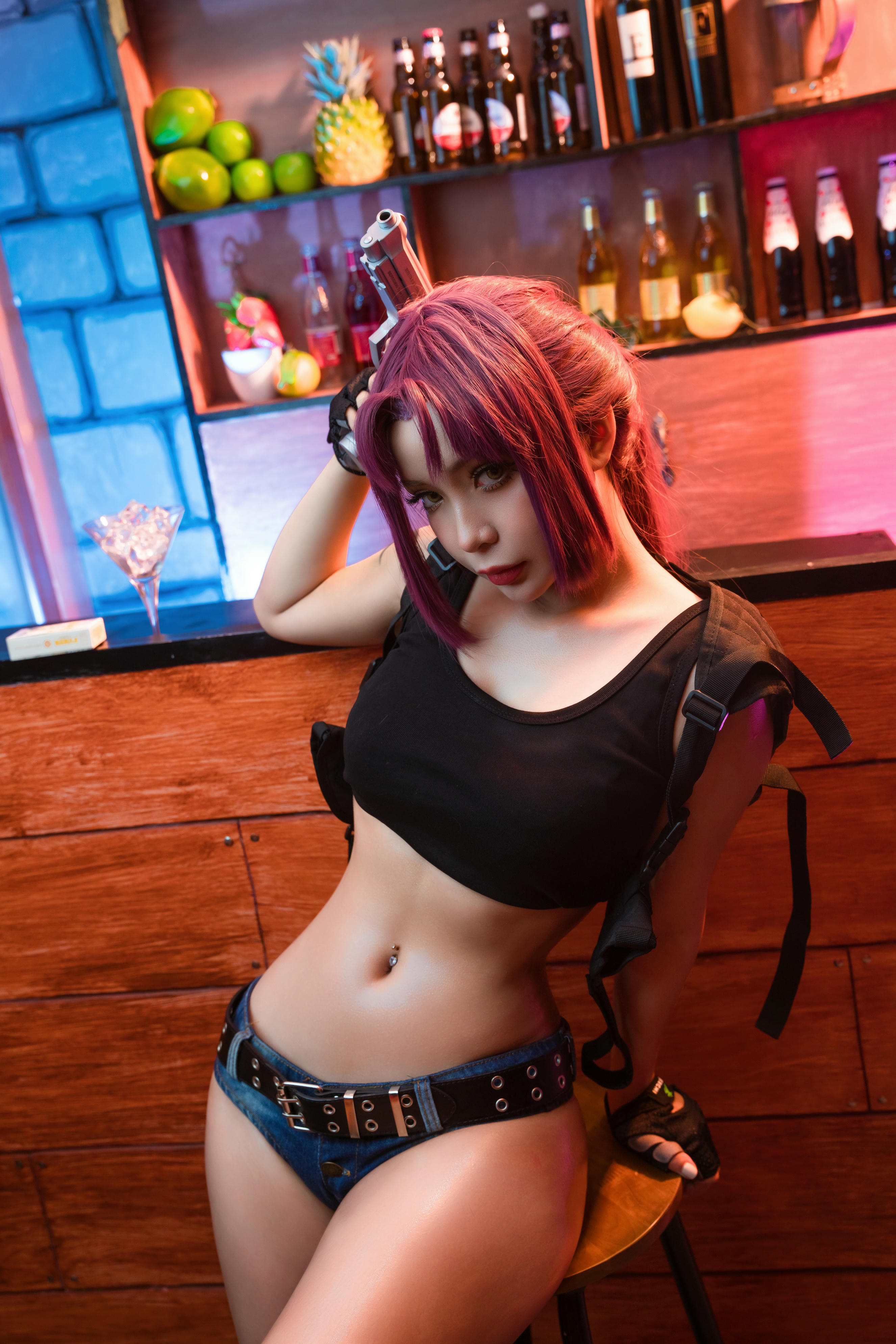 越南coser-Umeko J NO.082 Revy (Black Lagoon)[103P-10V-771.9M]_第1集