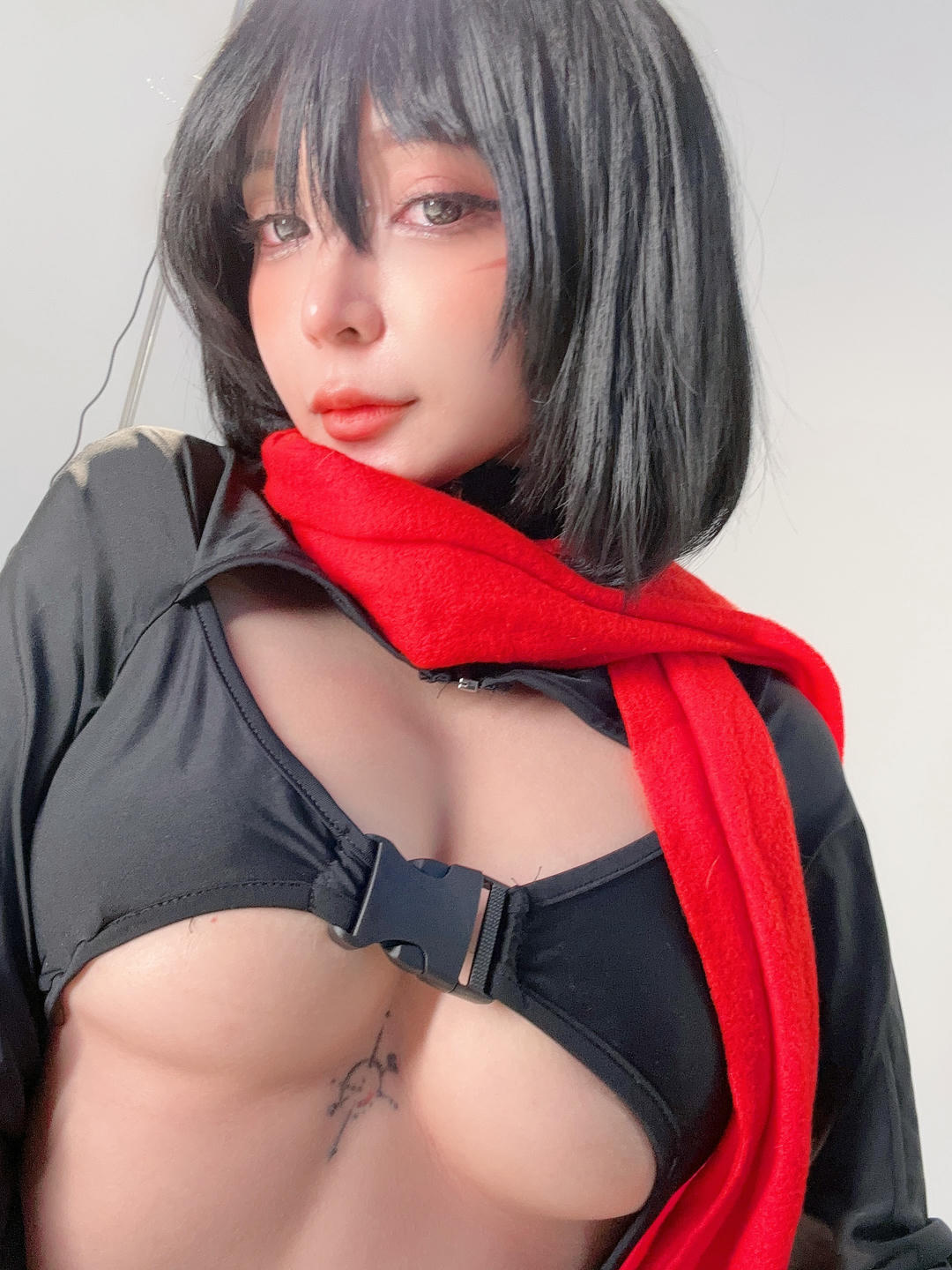 越南coser-Umeko J NO.085 cosplay Mikasa Ackerman Gym Attack on Titan [127P 1.5GB]-Pic_第4集