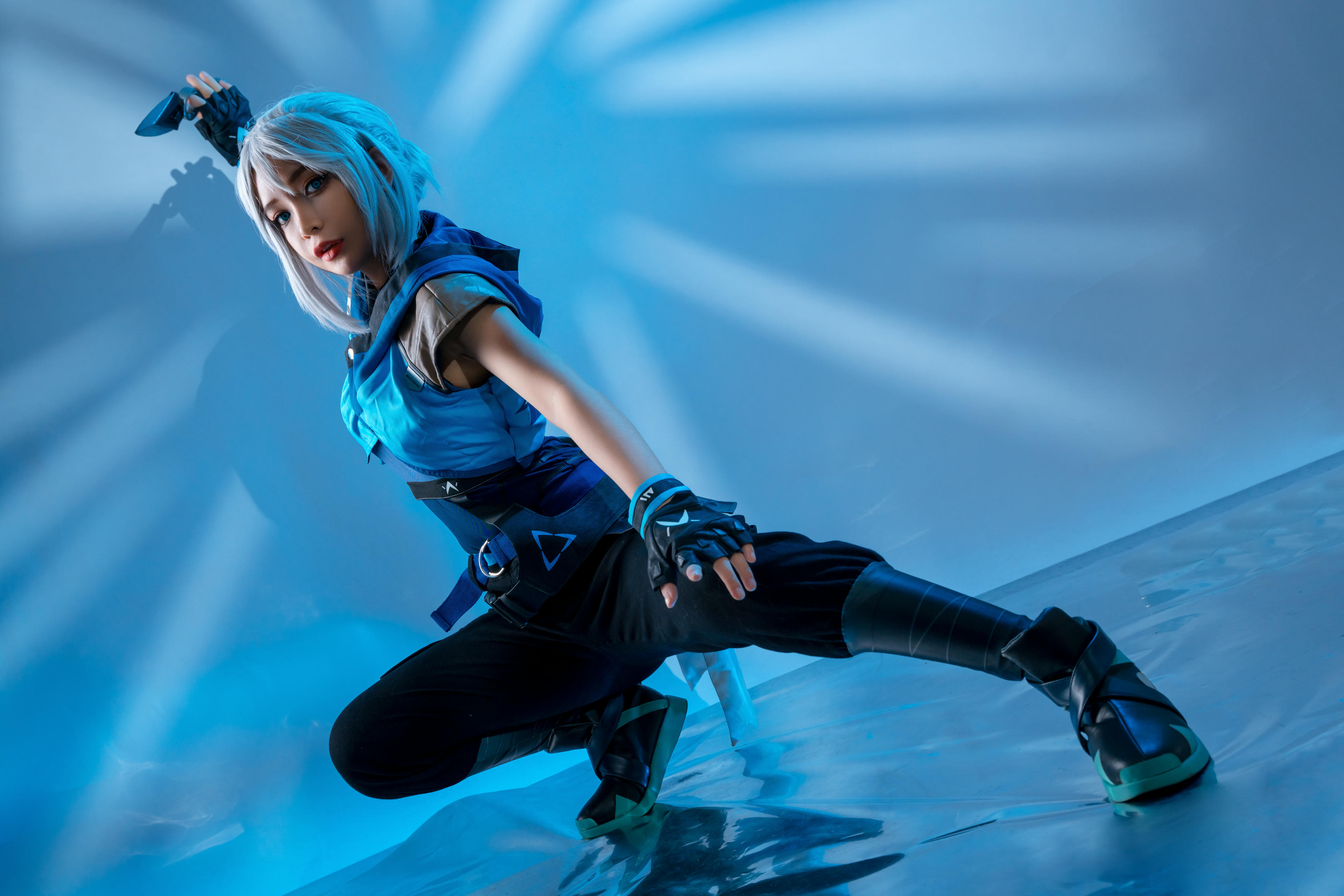 越南coser-Umeko J NO.090 Jett Valorant [126P10V-802MB]_第4集