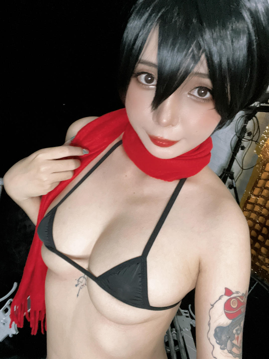 越南coser-Umeko J NO.091 cosplay Mikasa Final Season Attack on Titan [155P20V 1.95GB]-Pic_第7集