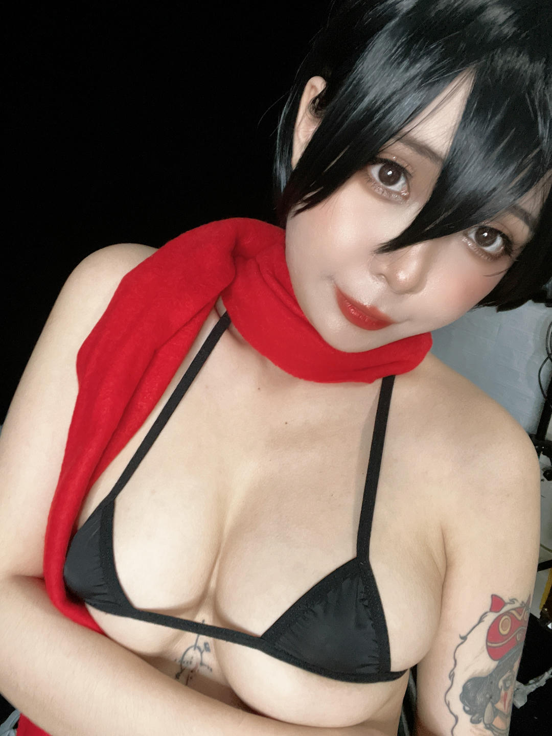 越南coser-Umeko J NO.091 cosplay Mikasa Final Season Attack on Titan [155P20V 1.95GB]-Pic_第7集