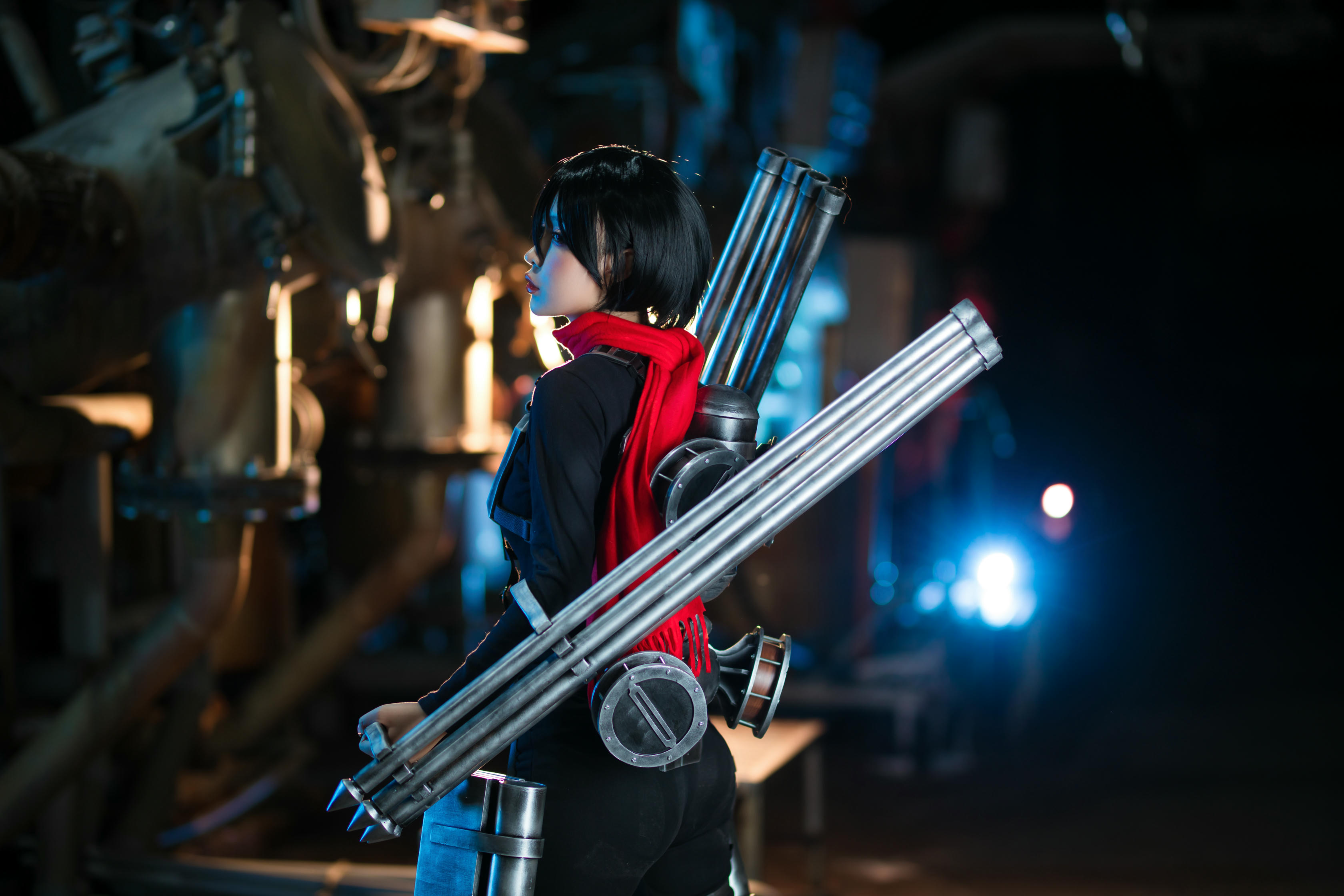 越南coser-Umeko J NO.091 cosplay Mikasa Final Season Attack on Titan [155P20V 1.95GB]-Pic_第1集