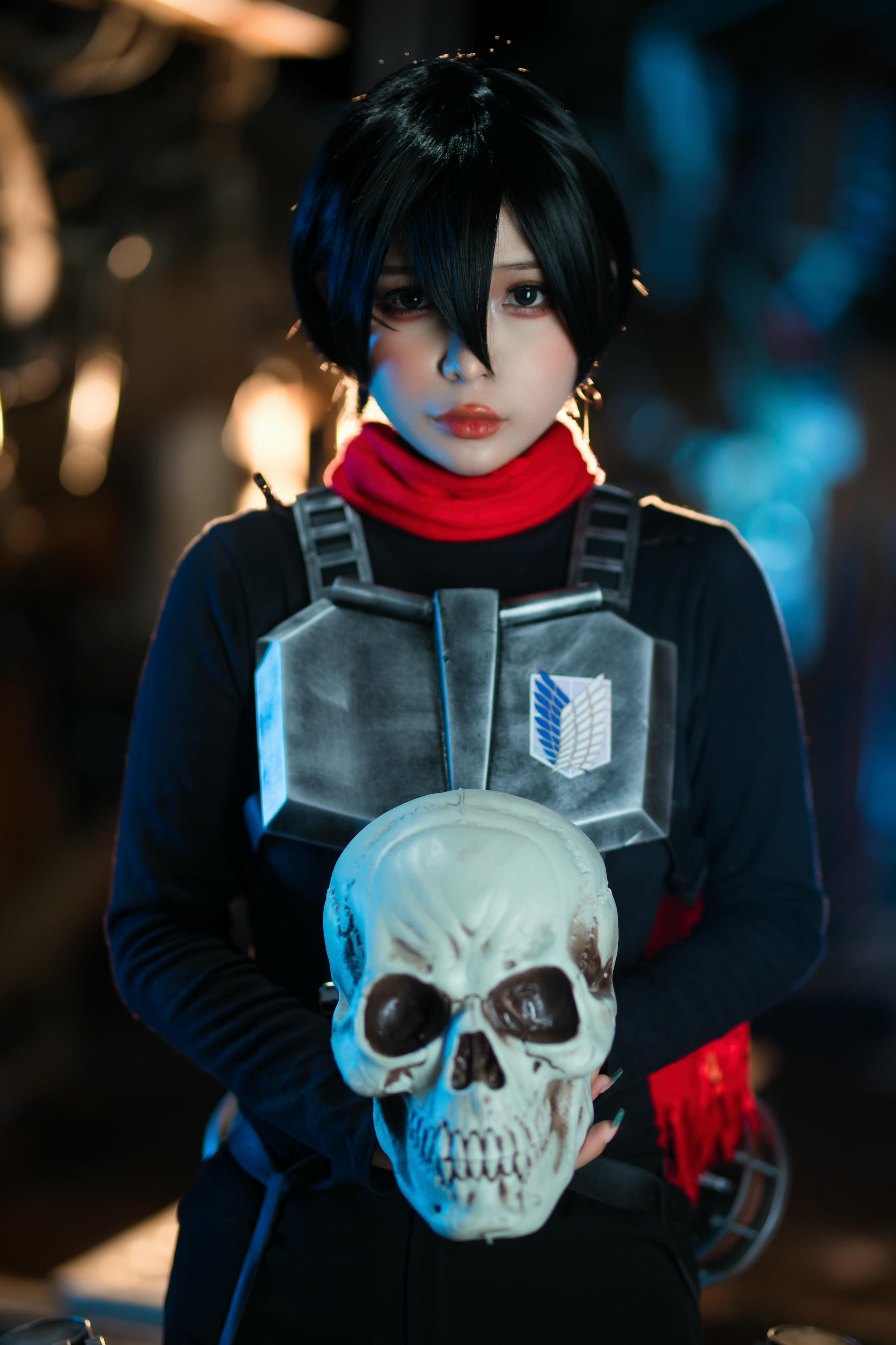 越南coser-Umeko J NO.091 cosplay Mikasa Final Season Attack on Titan [155P20V 1.95GB]-Pic_第2集