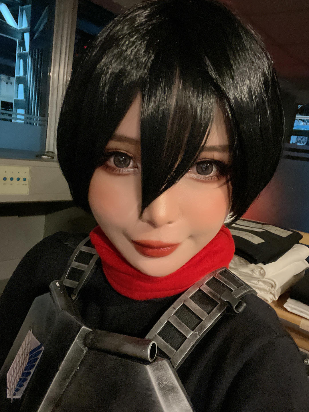 越南coser-Umeko J NO.091 cosplay Mikasa Final Season Attack on Titan [155P20V 1.95GB]-Pic_第5集