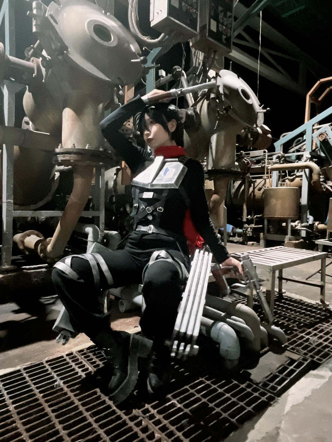 越南coser-Umeko J NO.091 cosplay Mikasa Final Season Attack on Titan [155P20V 1.95GB]-Pic_第5集