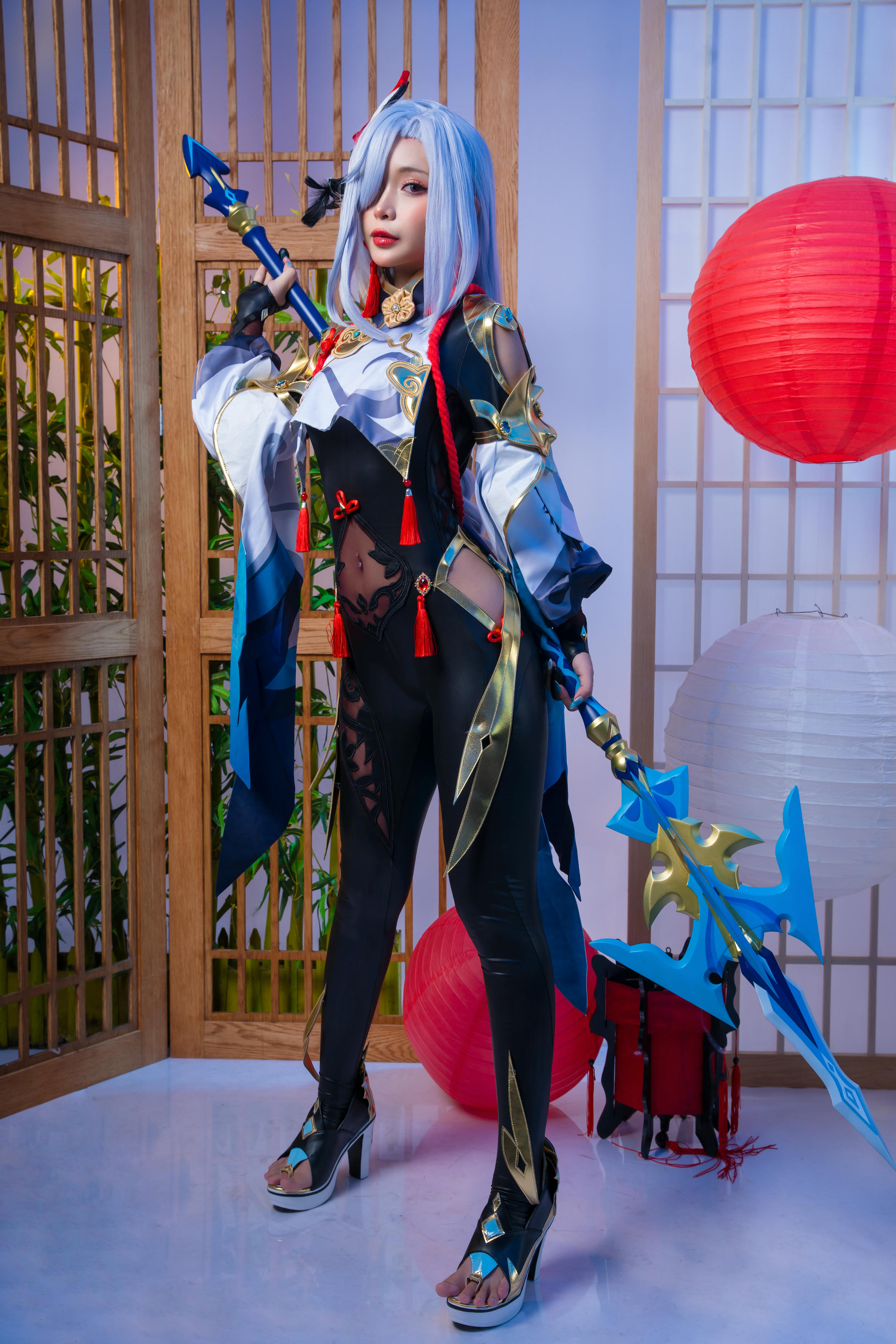 越南coser-Umeko J NO.101 Shenhe Genshin Impact [146P6V 1.89GB]-Pic_第1集