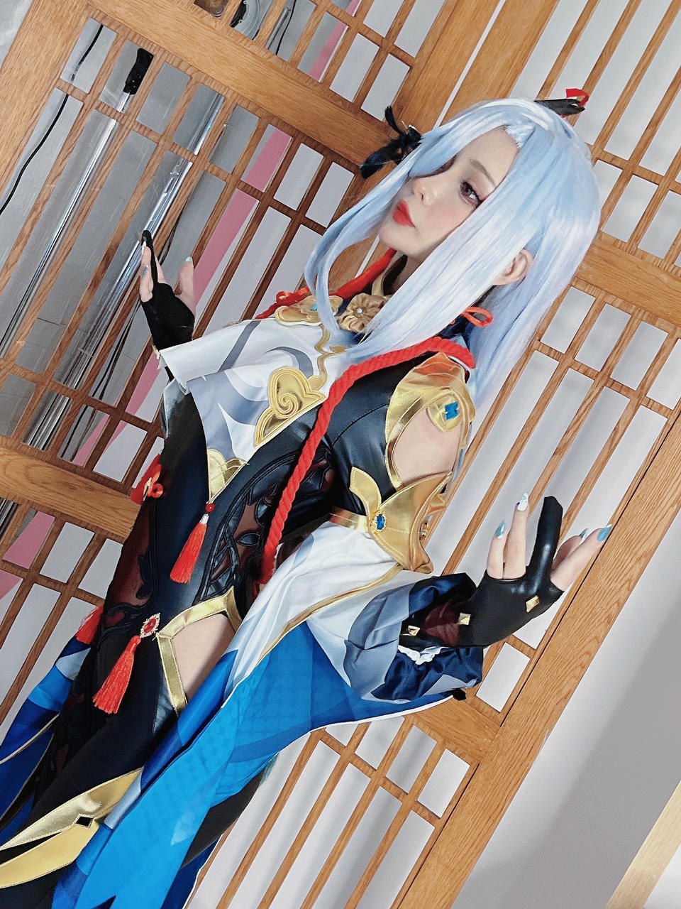 越南coser-Umeko J NO.101 Shenhe Genshin Impact [146P6V 1.89GB]-Pic_第6集