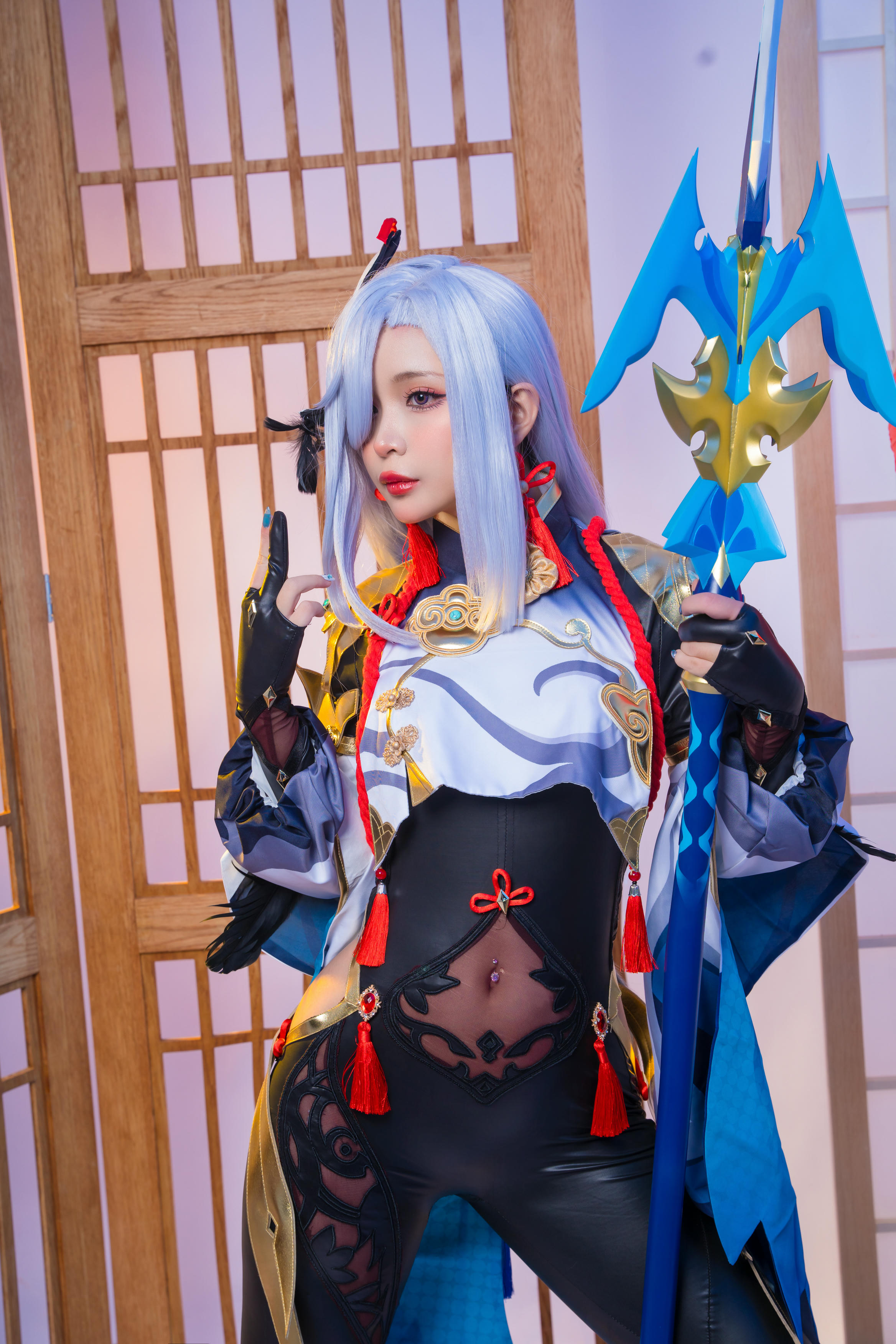 越南coser-Umeko J NO.101 Shenhe Genshin Impact [146P6V 1.89GB]-Pic_第1集